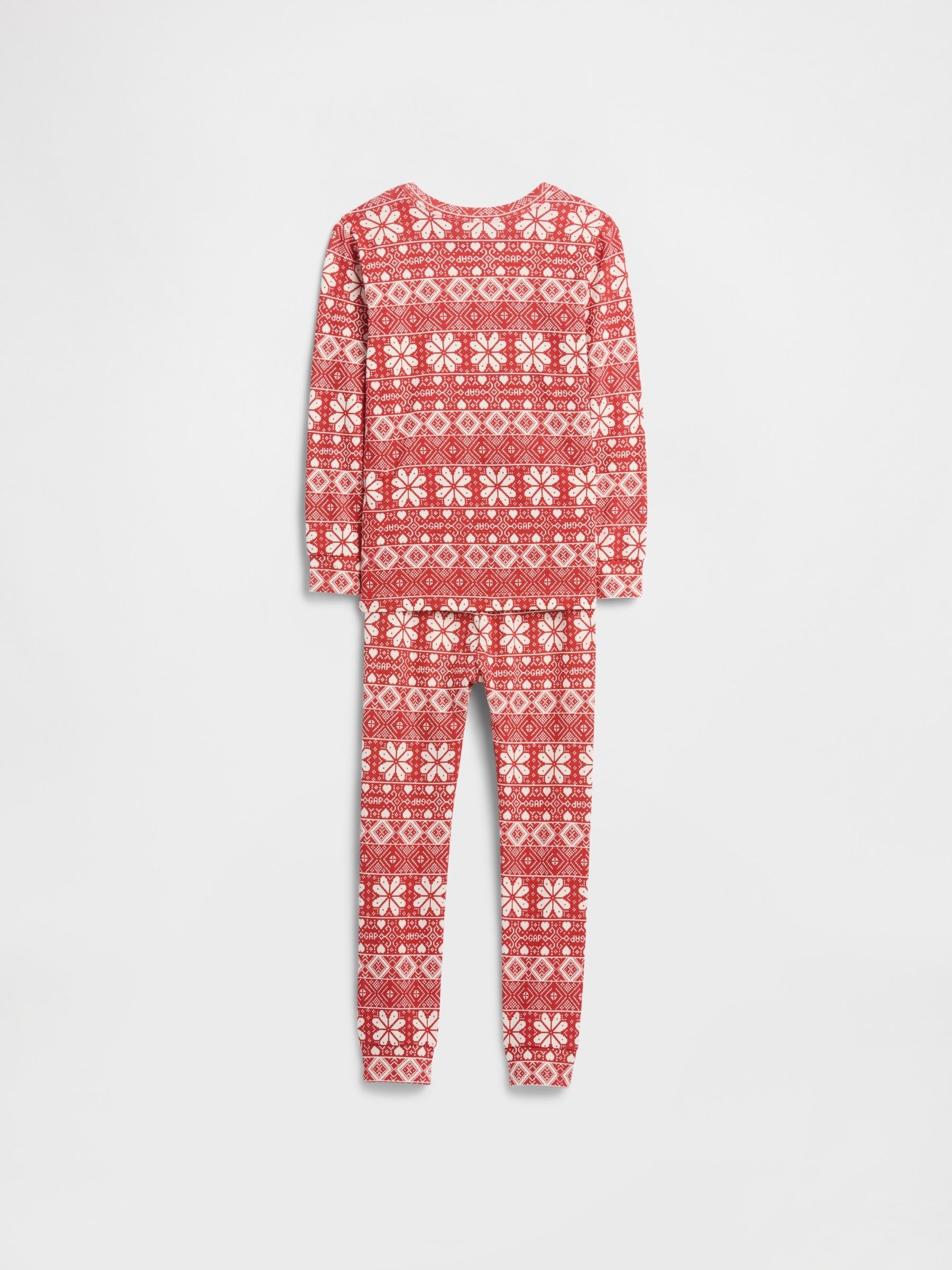 Red Fair Isle Christmas Pyjamas - Image 2 of 4 Red Fair Isle Christmas Pyjamas - Image 2 of 4