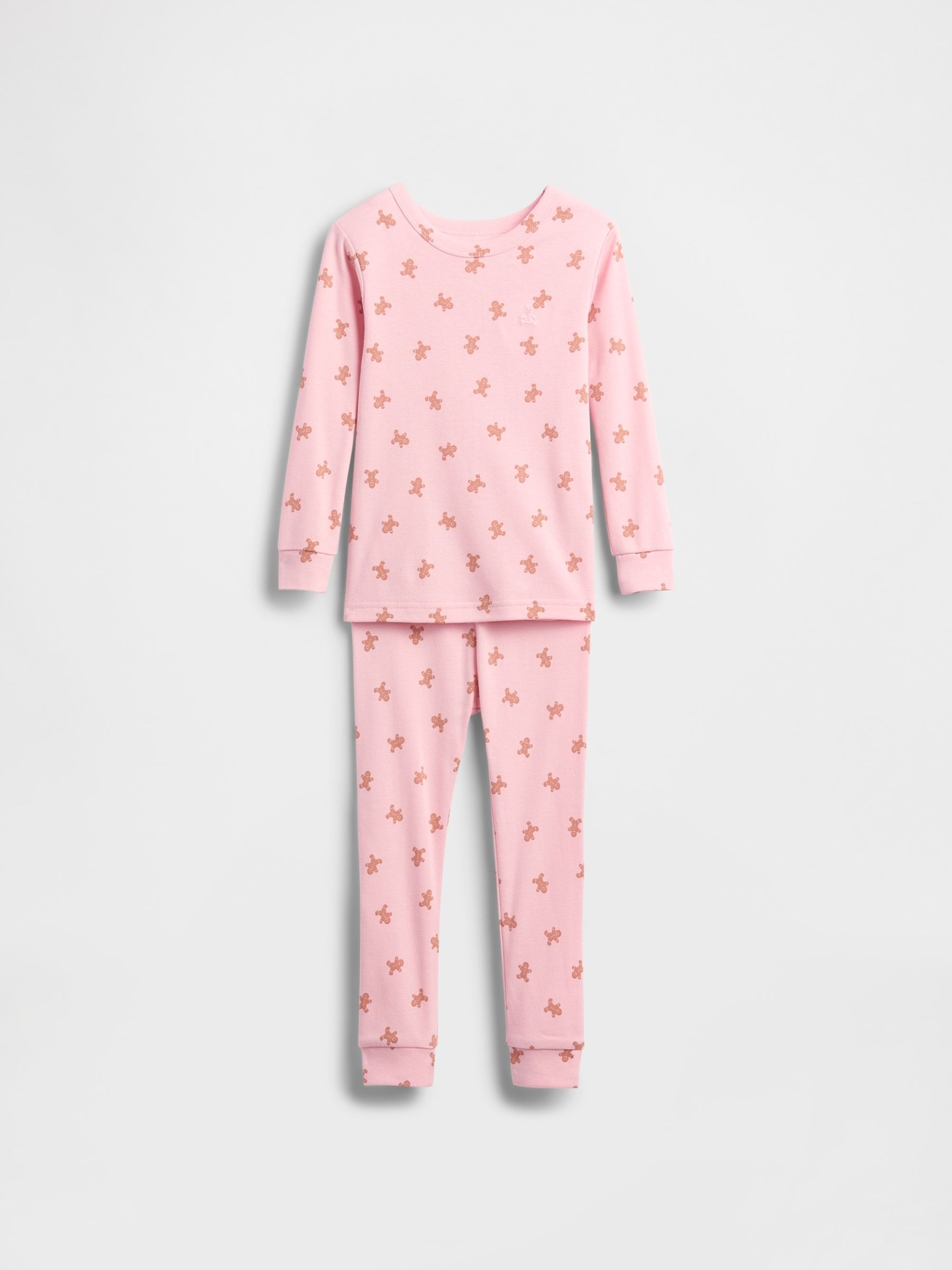 Pink Gingerbread Cotton Christmas Pyjamas - Image 5 of 5 Pink Gingerbread Cotton Christmas Pyjamas - Image 5 of 5