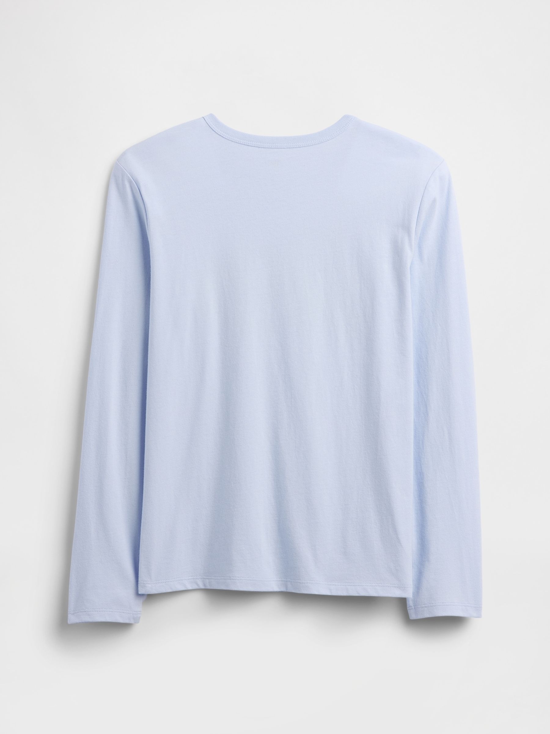 Light Blue Long Sleeve Graphic T-Shirt (4-13yrs) - Image 2 of 2