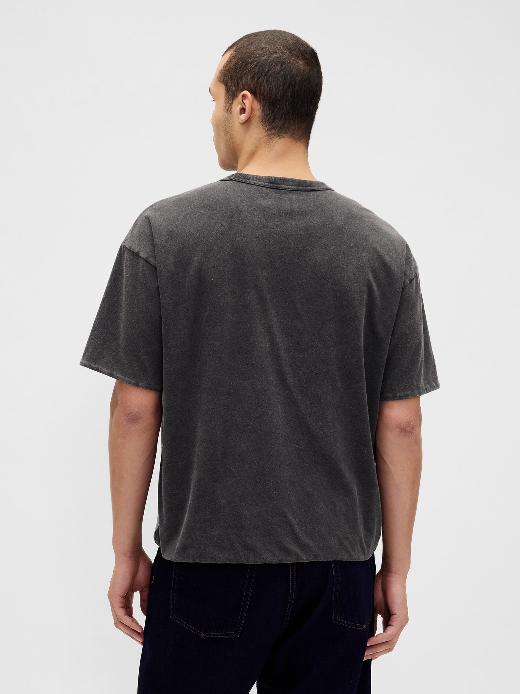 Black Stranger Things Reversible Graphic T-Shirt - Image 2 of 4 Black Stranger Things Reversible Graphic T-Shirt - Image 2 of 4