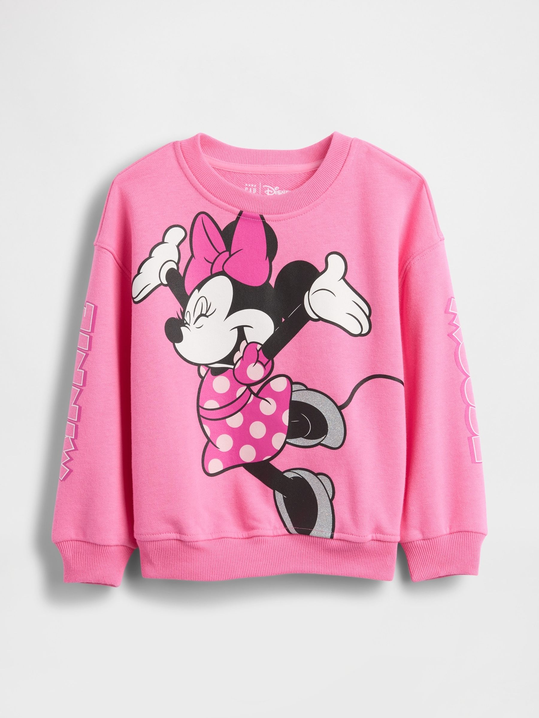 Pink Disney Vintage Soft Graphic Sweatshirt (6mths-5yrs) - Image 2 of 3