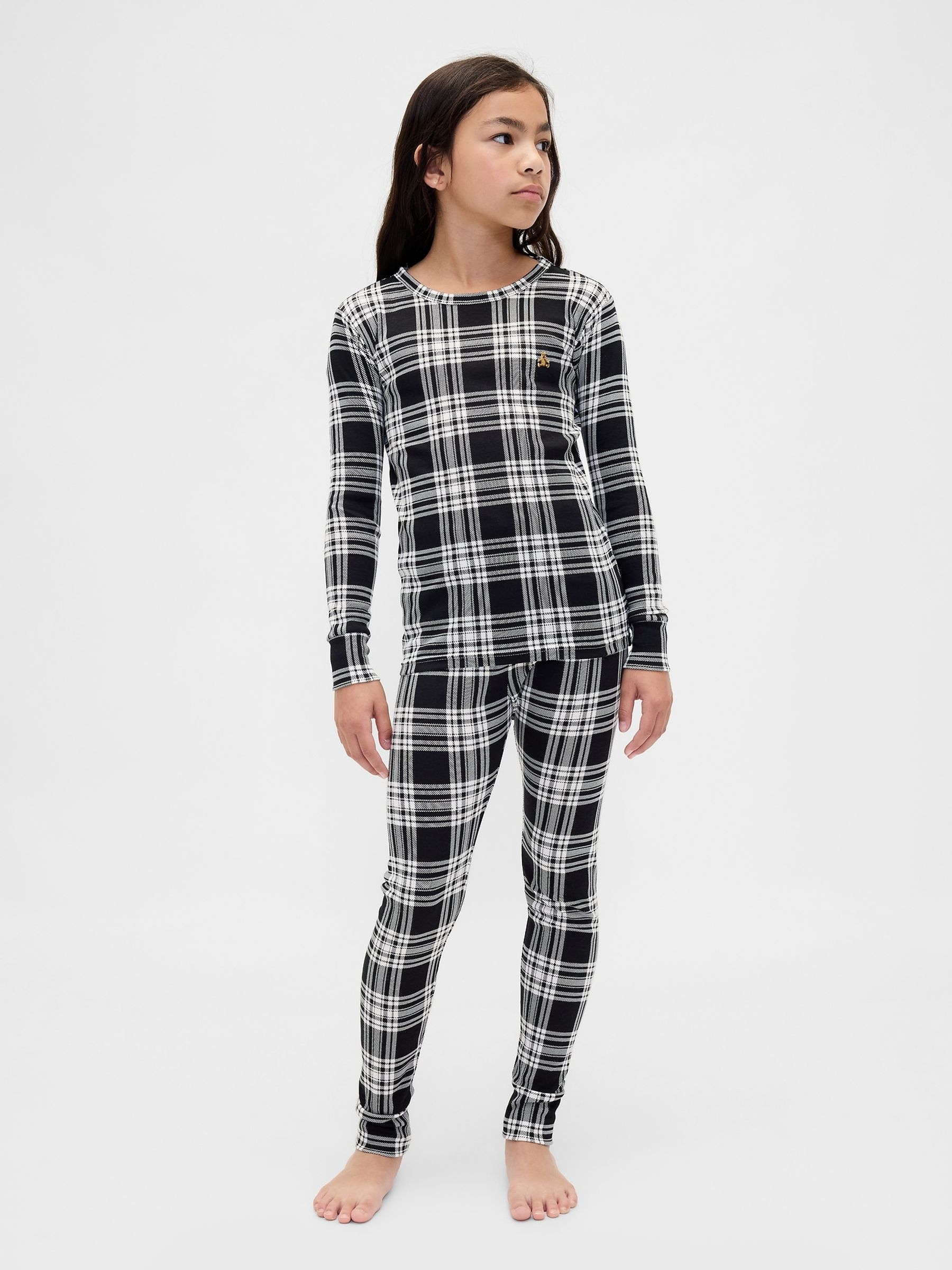 Black Cotton Christmas Pyjamas - Image 2 of 6