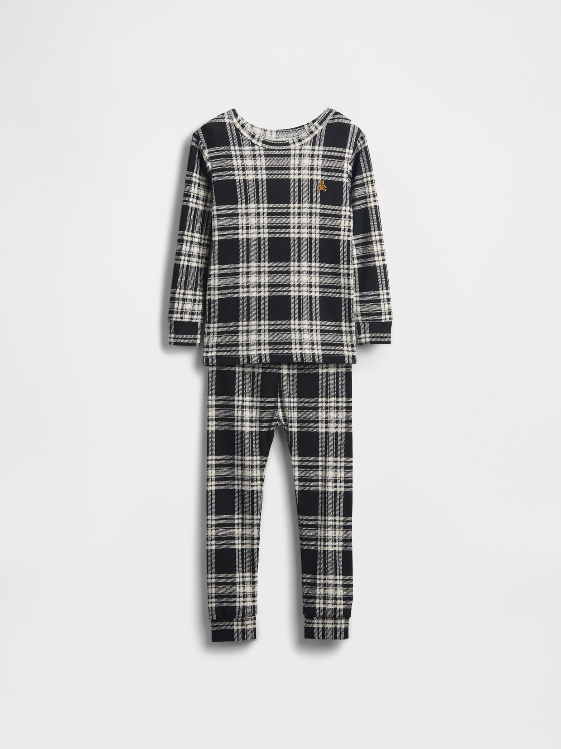 Black Cotton Christmas Pyjamas - Image 5 of 6
