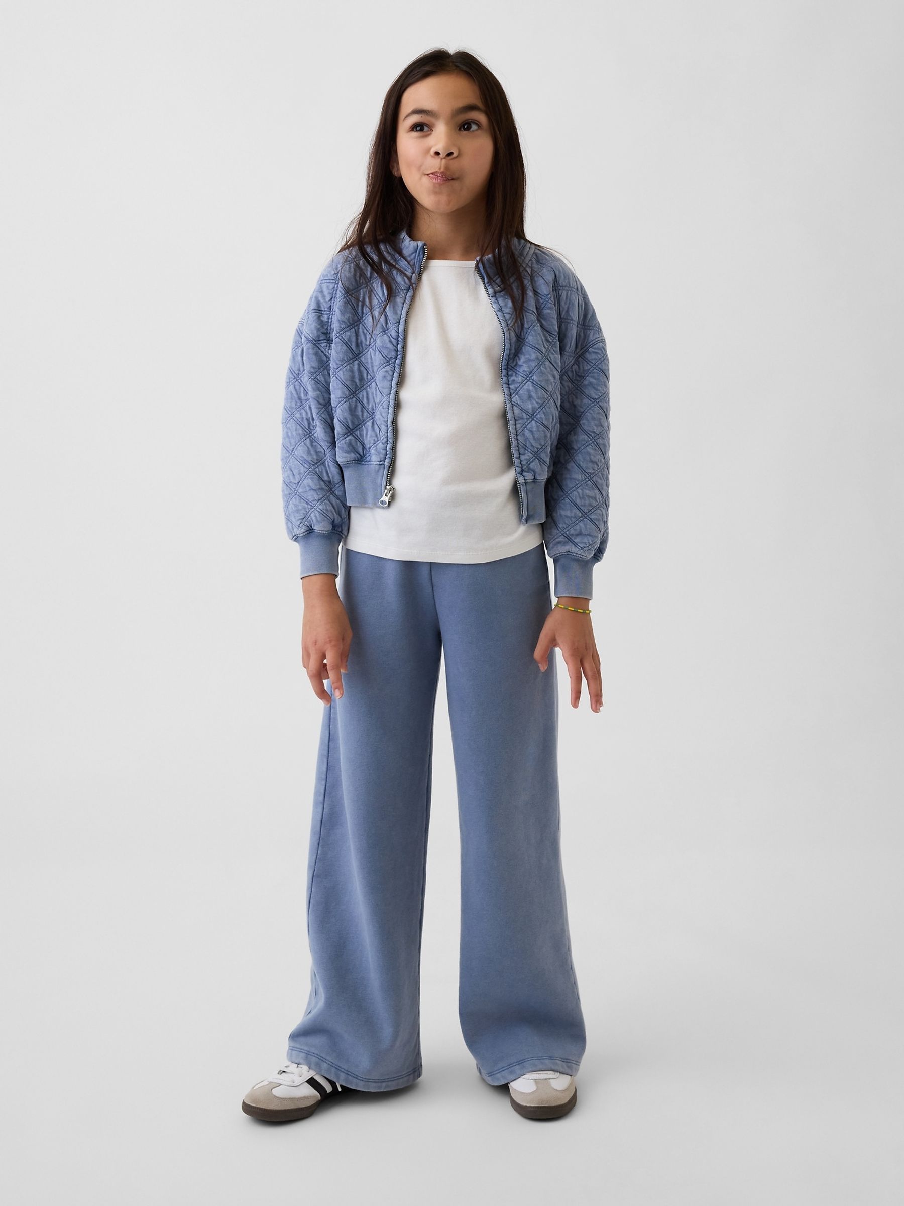 Blue Vintage Soft Baggy Joggers - Image 3 of 5
