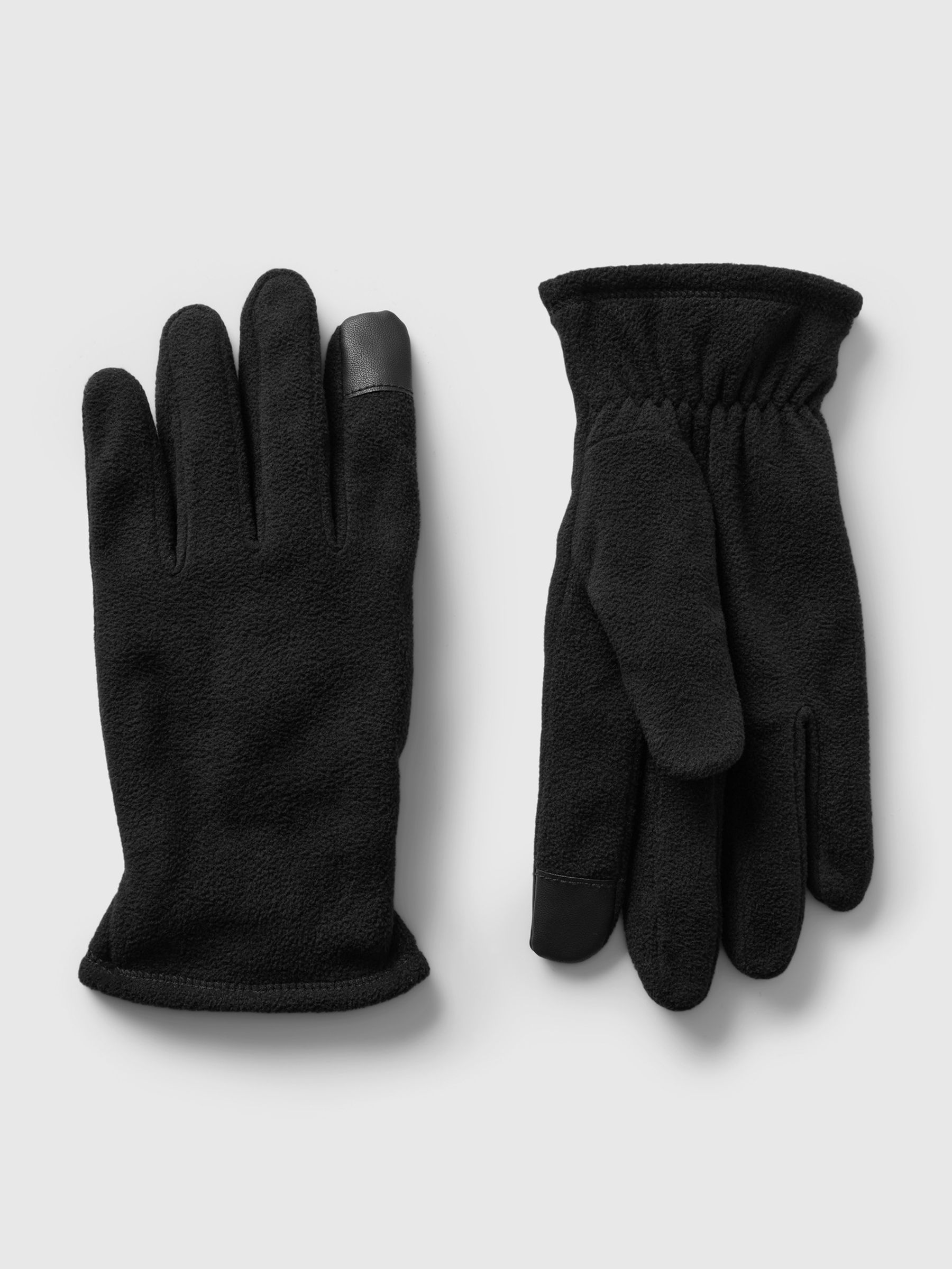 Black Cosy Touchscreen Gloves - Image 1 of 1