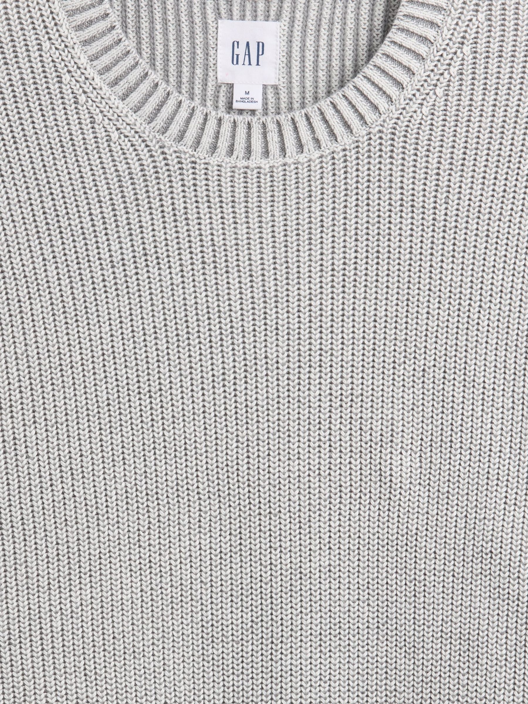Grey Relaxed Crew Neck Jumper - Image 5 of 5