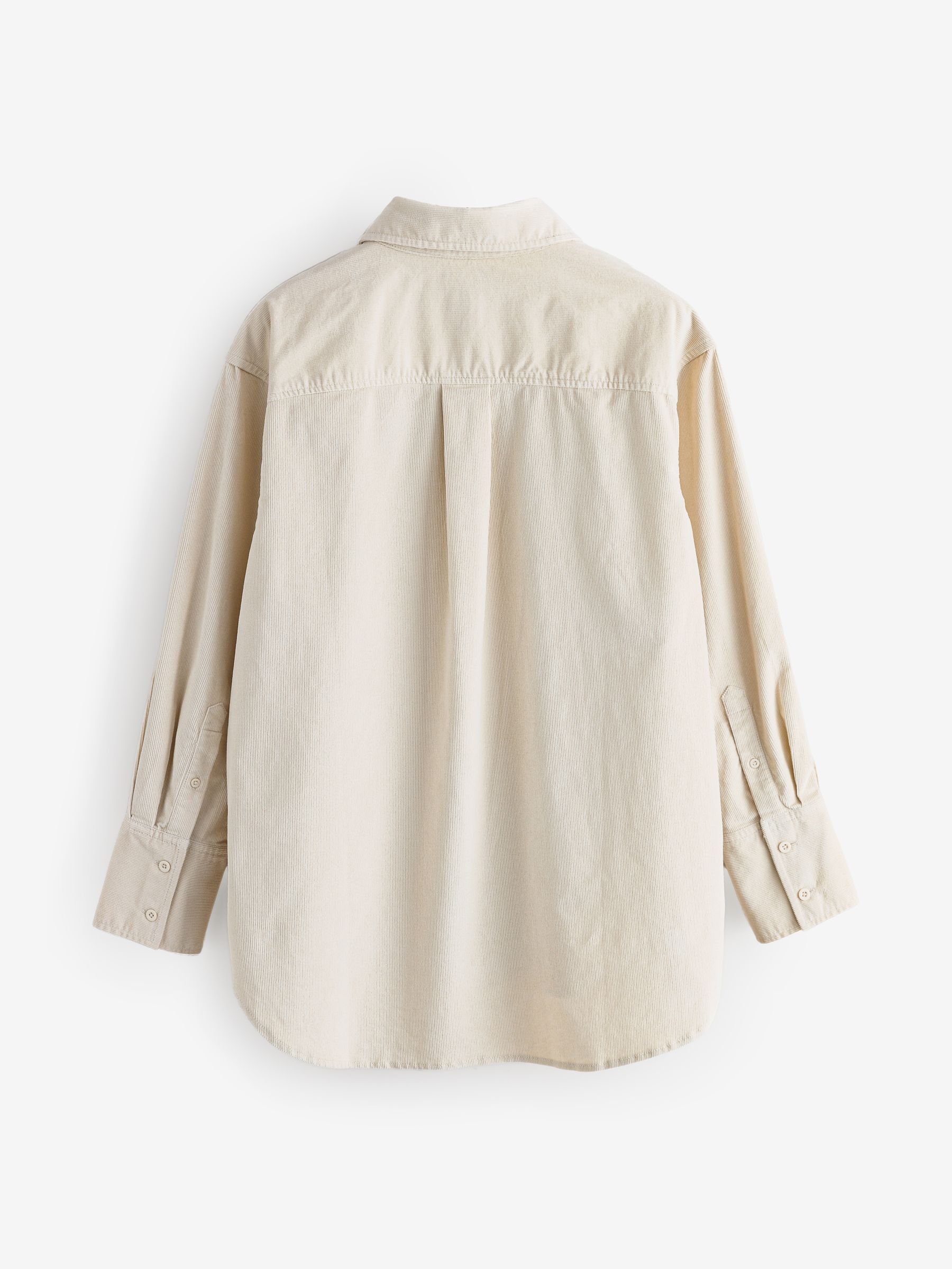 Beige Corduroy Big Shirt - Image 6 of 9