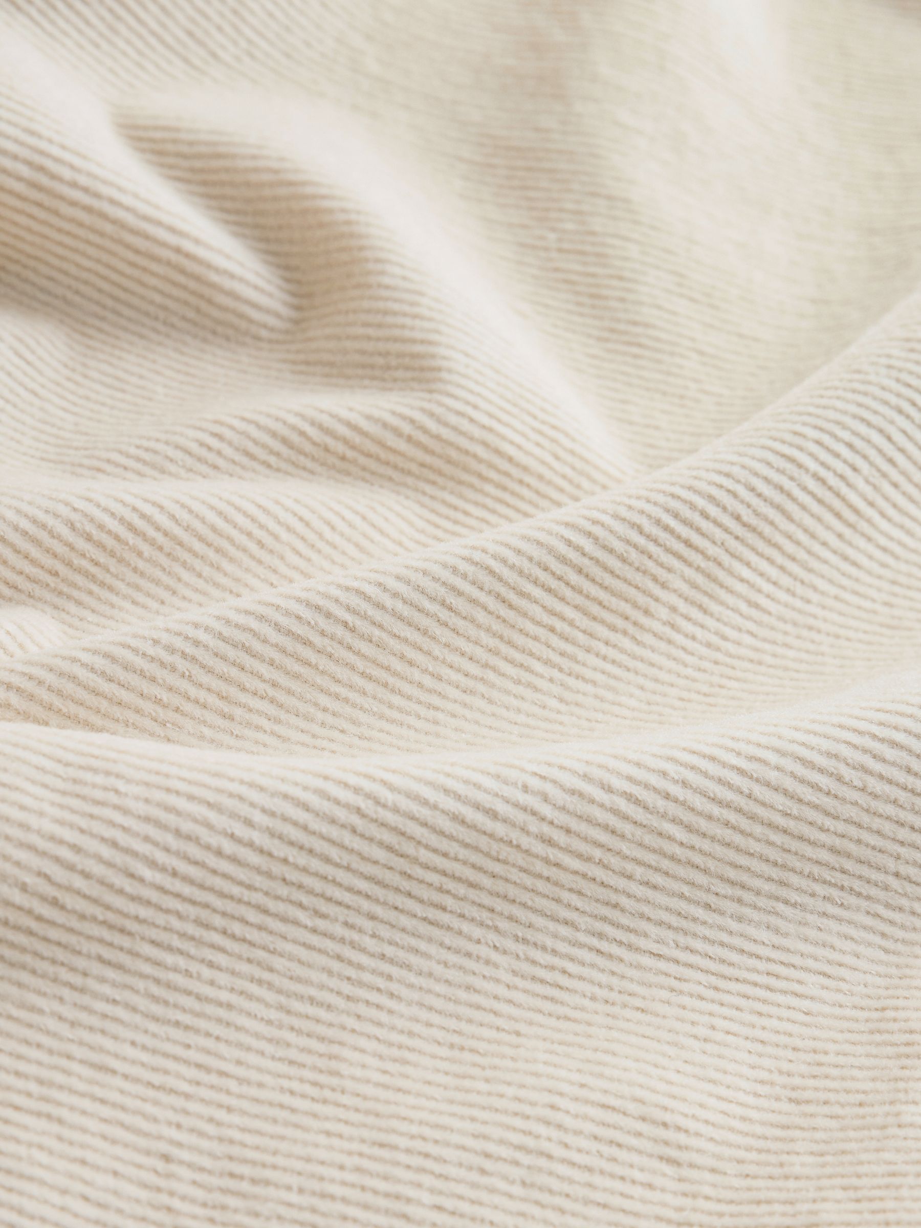 Beige Corduroy Big Shirt - Image 9 of 9 Beige Corduroy Big Shirt - Image 9 of 9