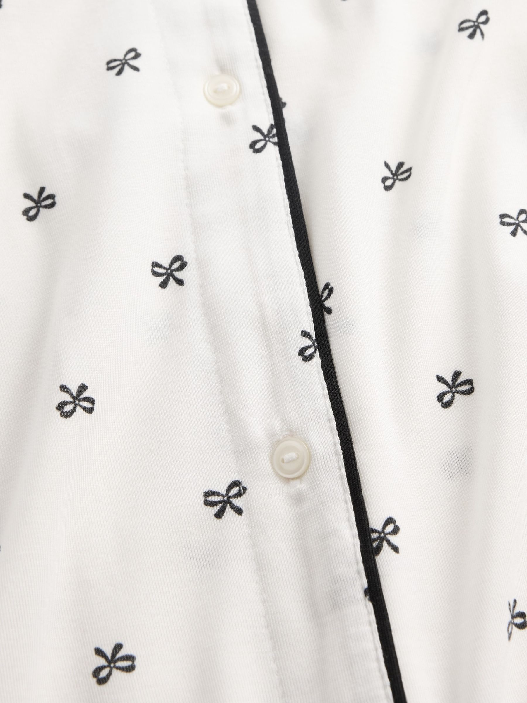 Black Softest Modal Pyjamas Shirt - Image 4 of 4