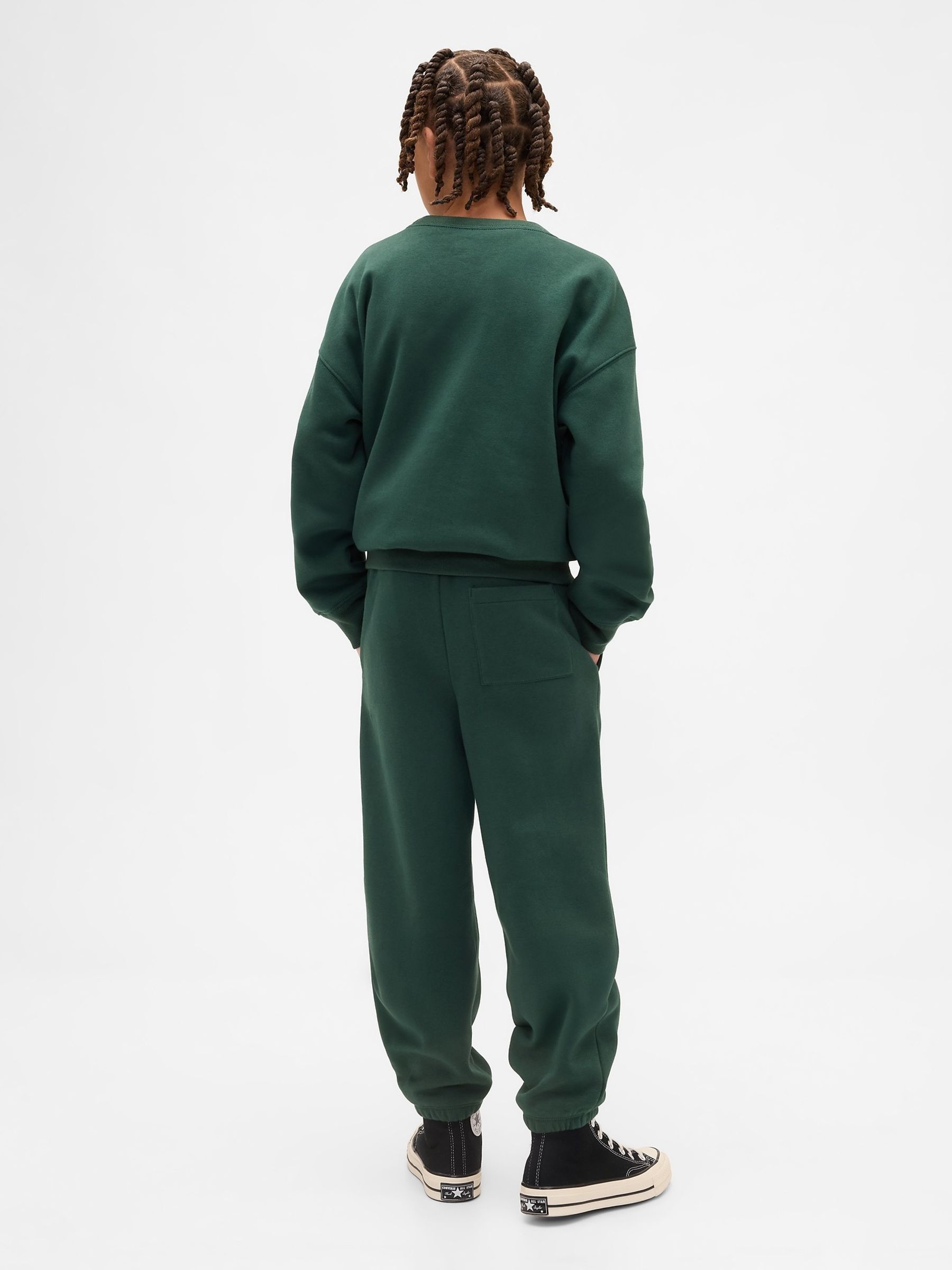 Green VintageSoft Relaxed Logo Joggers - Image 2 of 3