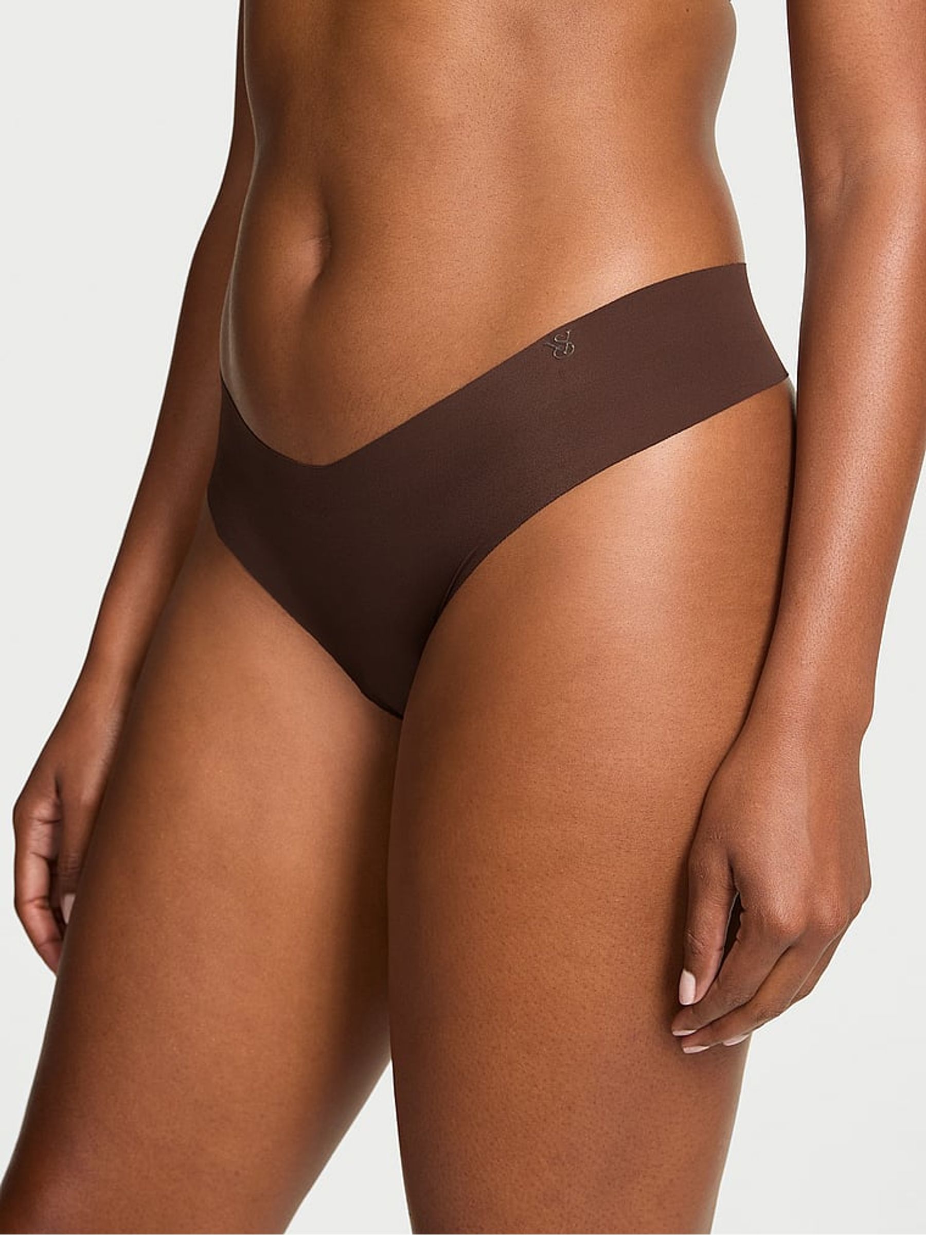 Ganache Nude Thong Knickers - Image 1 of 2