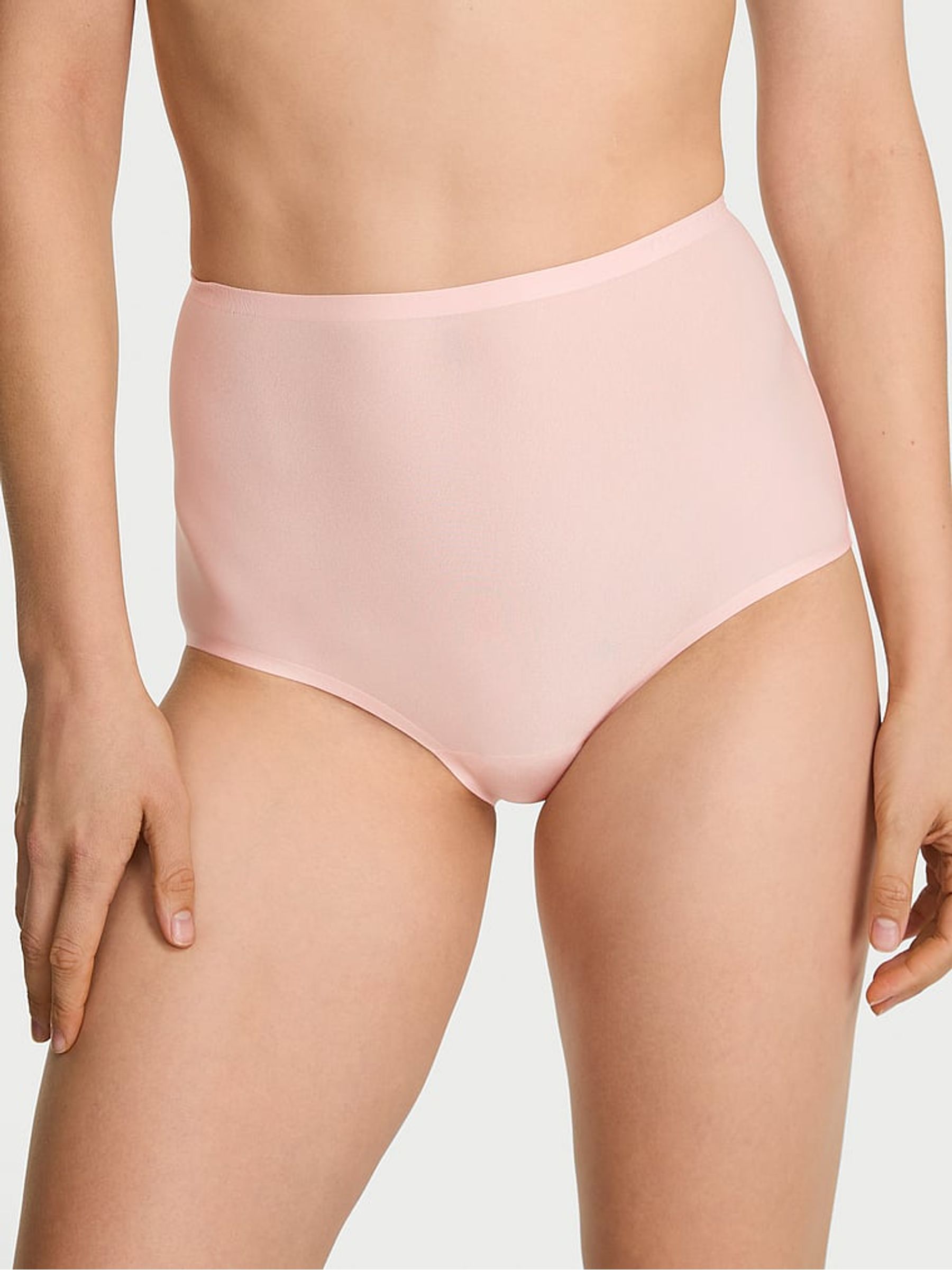 Purest Pink Brief Mid-Rise Knicker - Image 1 of 2