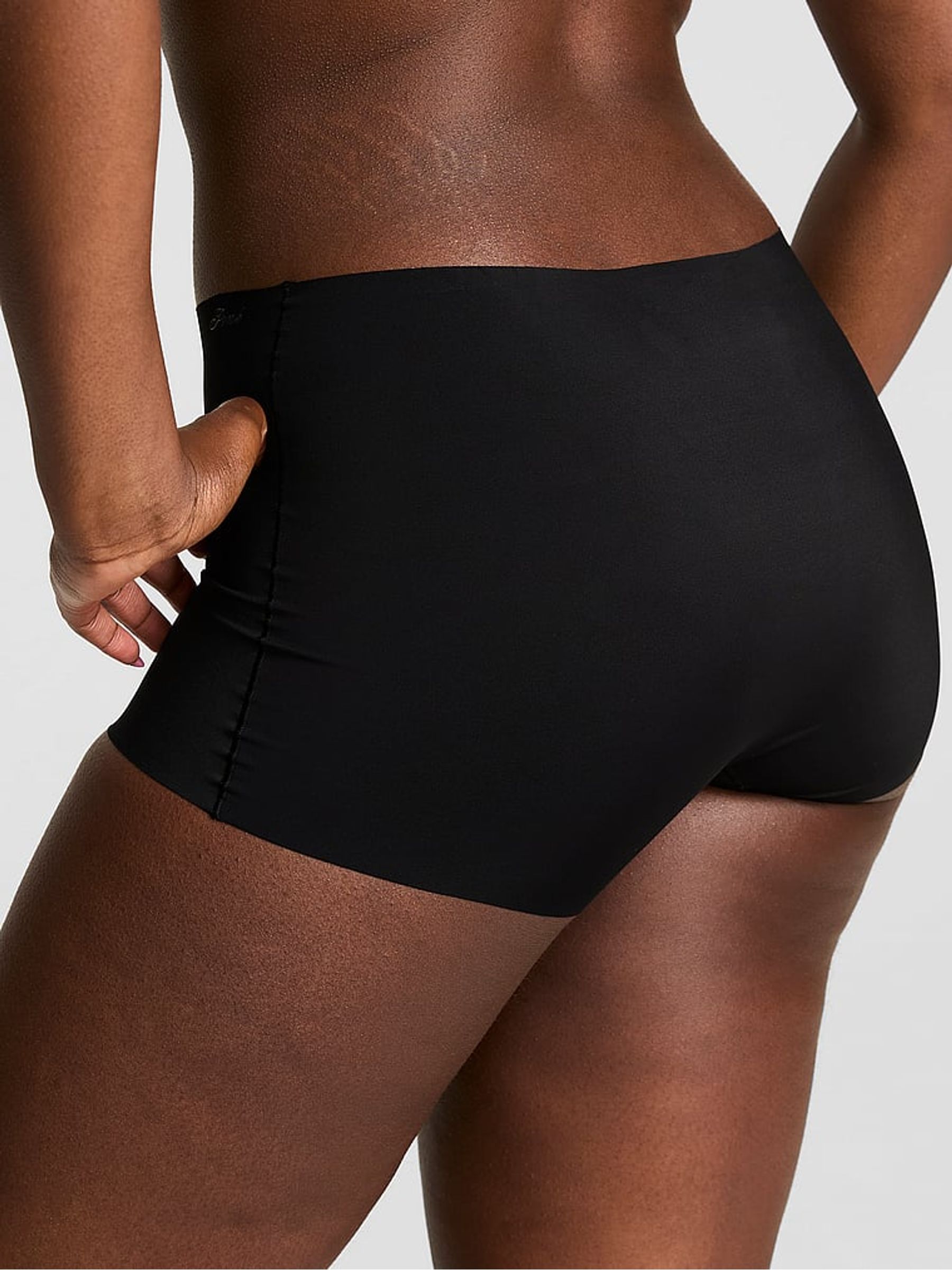 Black No Show Knickers - Image 2 of 2
