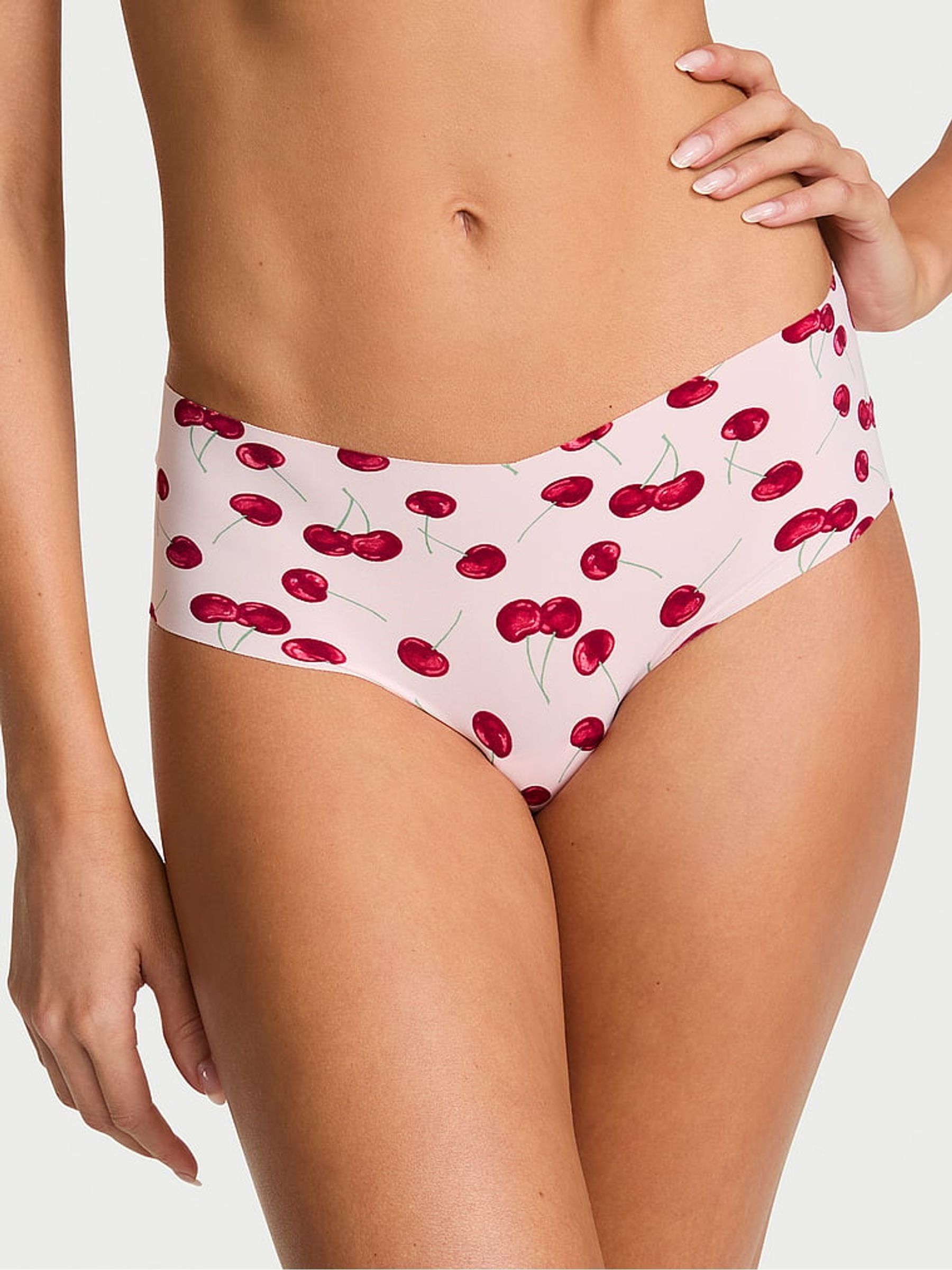 Angel Pink Cherries Cheeky Strappy Knickers - Image 1 of 2