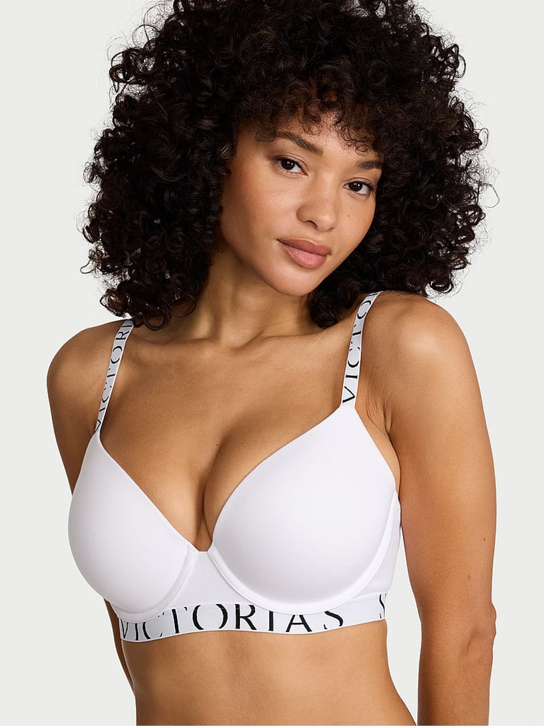 White Full Cup Push Up Bra - Image 1 of 2