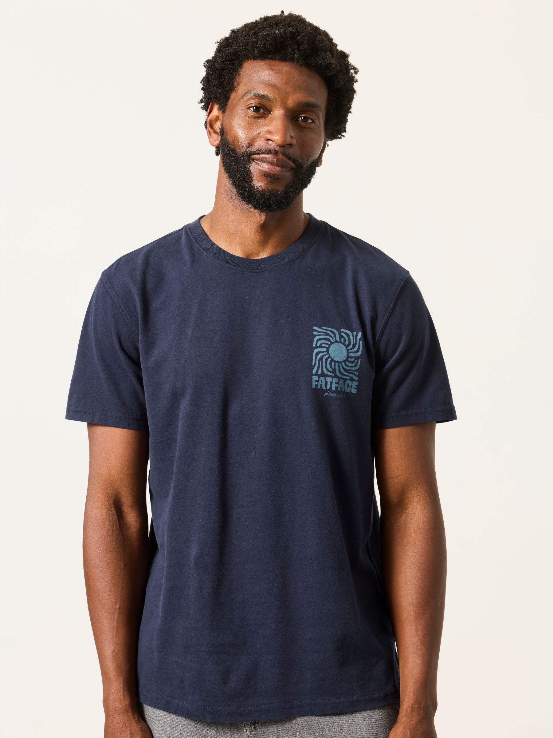 Navy Fistral Graphic  T-Shirt - Image 2 of 5