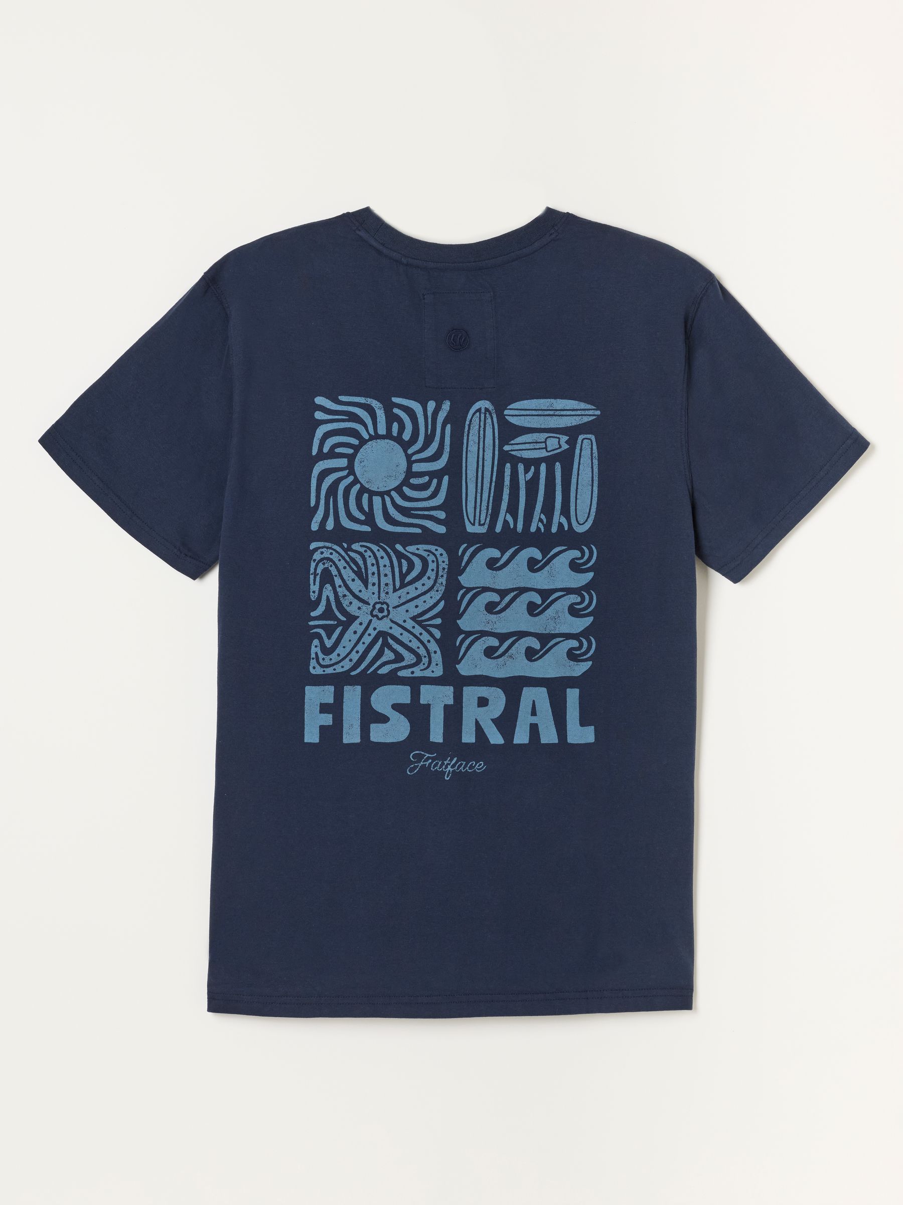 Navy Fistral Graphic  T-Shirt - Image 5 of 5