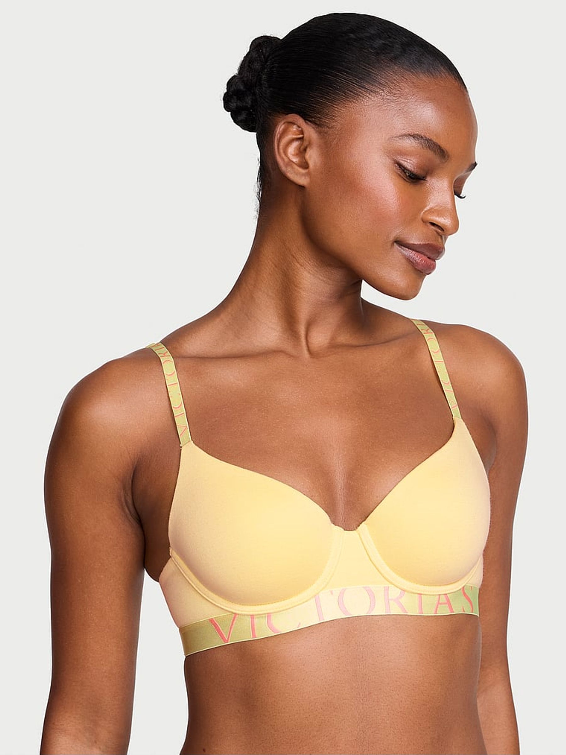 Lemonade Yellow Lightly Lined Demi Bra - Image 1 of 2