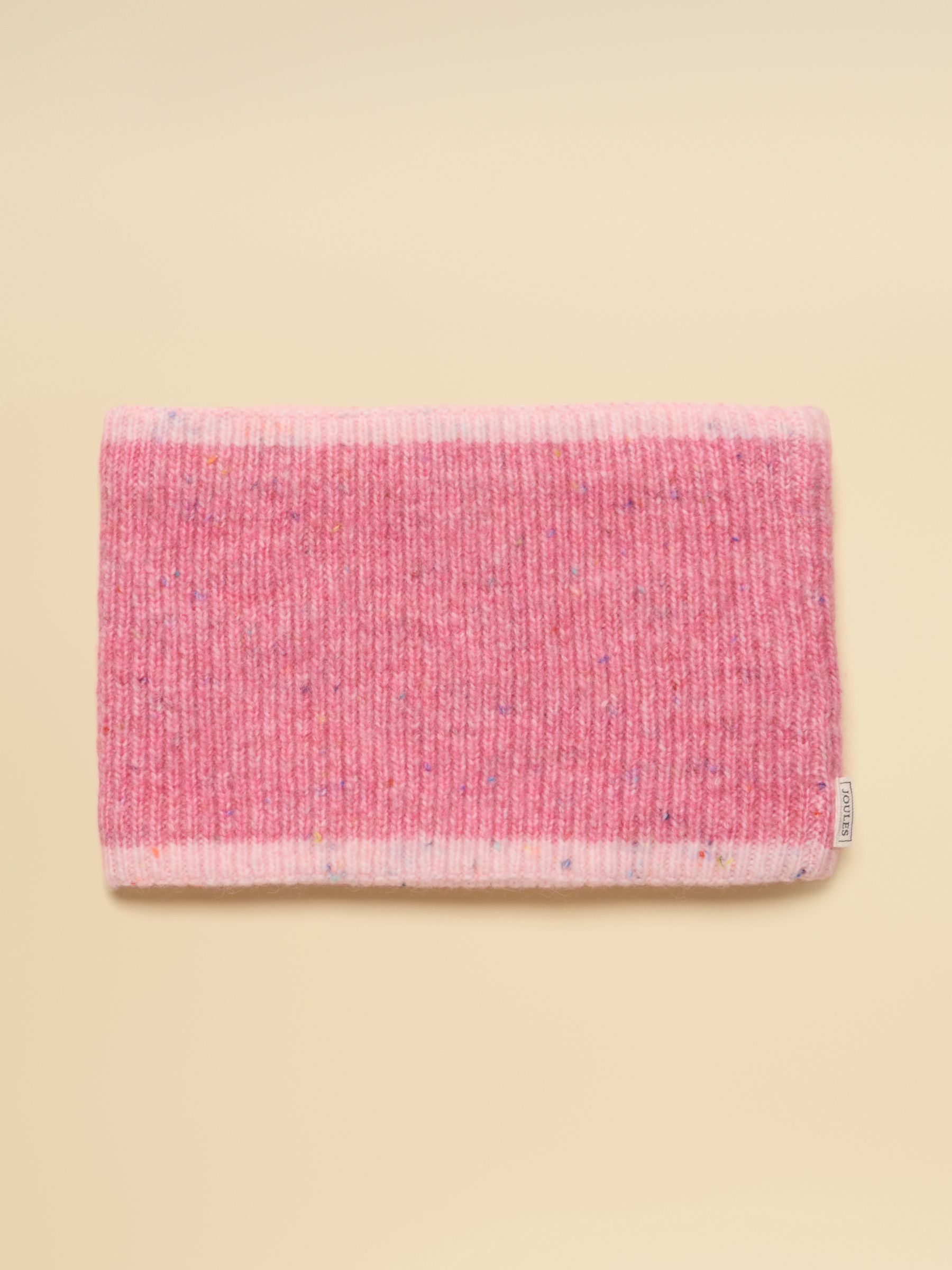 Colourblock Pink Lined Snood - Image 1 of 3