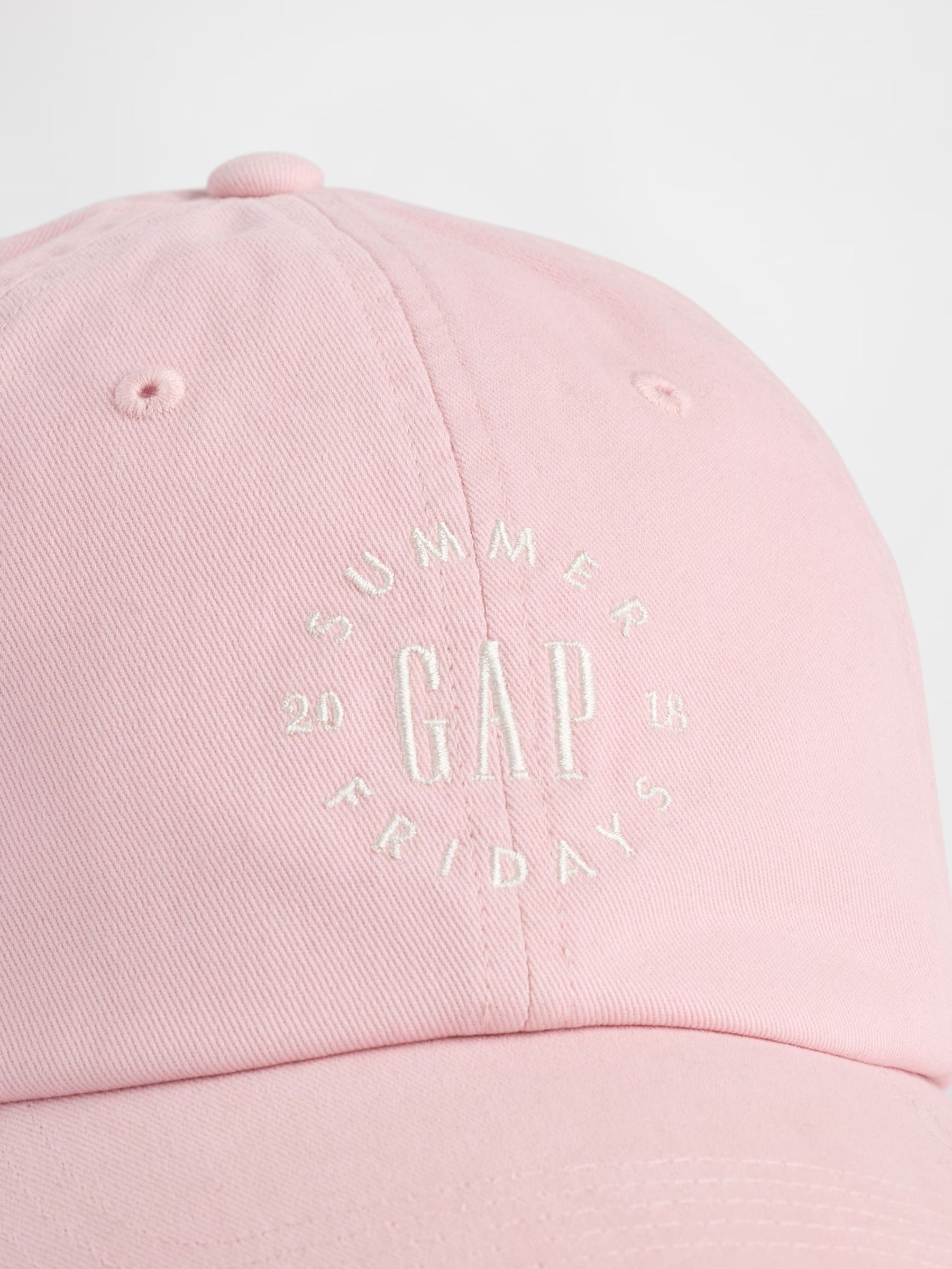 Gap X Summer Fridays Pink Logo Baseball Hat - Image 3 of 3