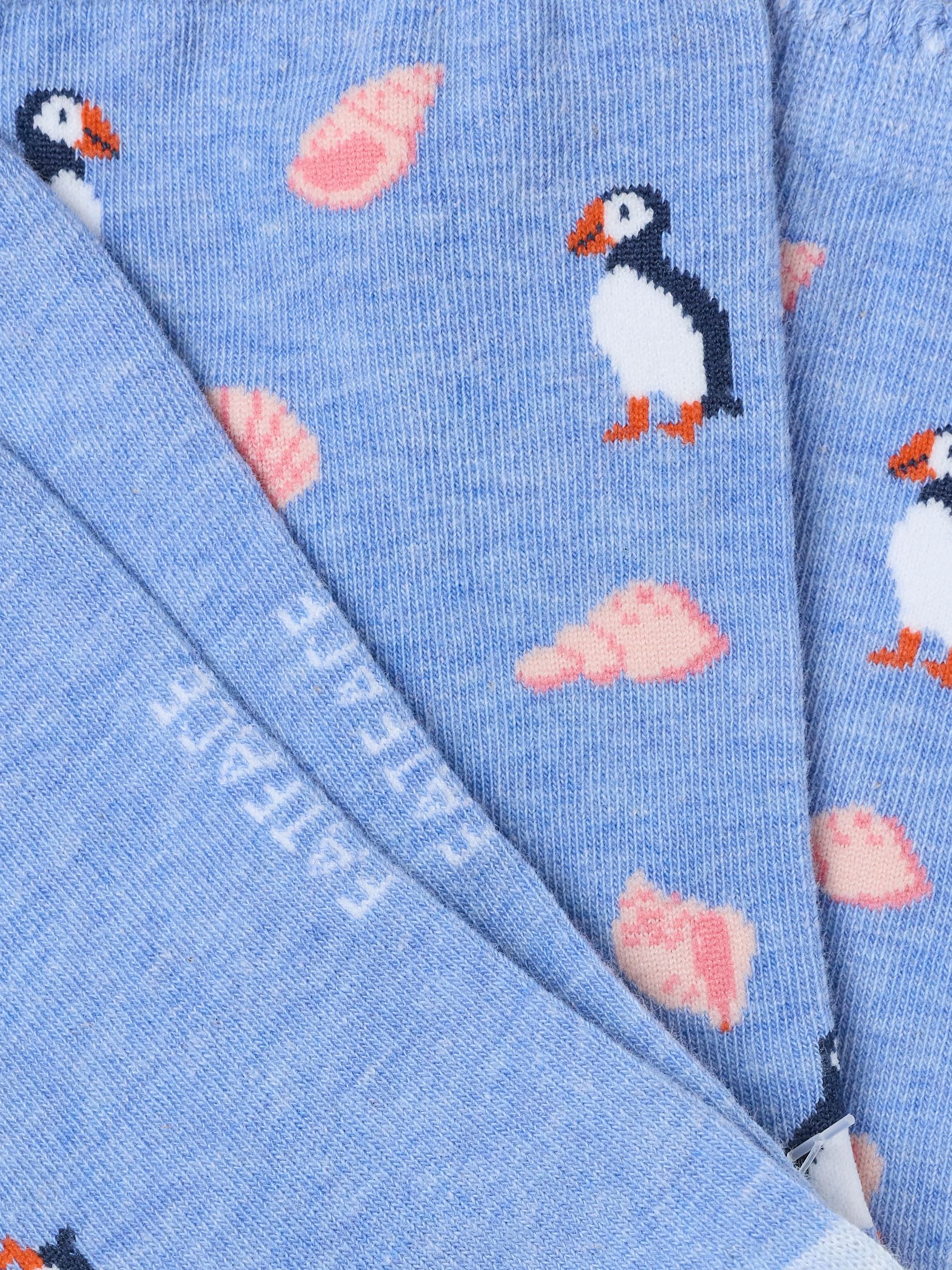 Blue Puffin Shell Socks - Image 2 of 2