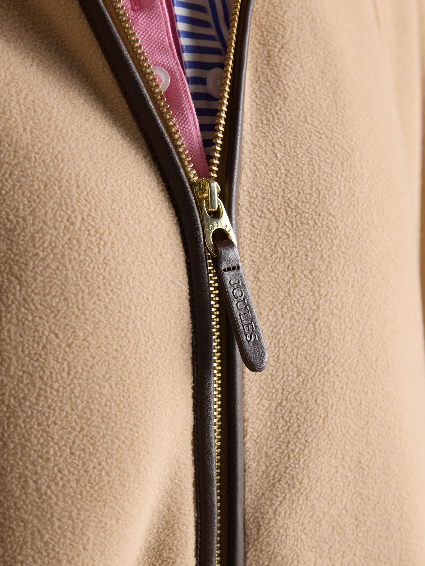 Heritage Cream Fleece Longline Cape - Image 6 of 9