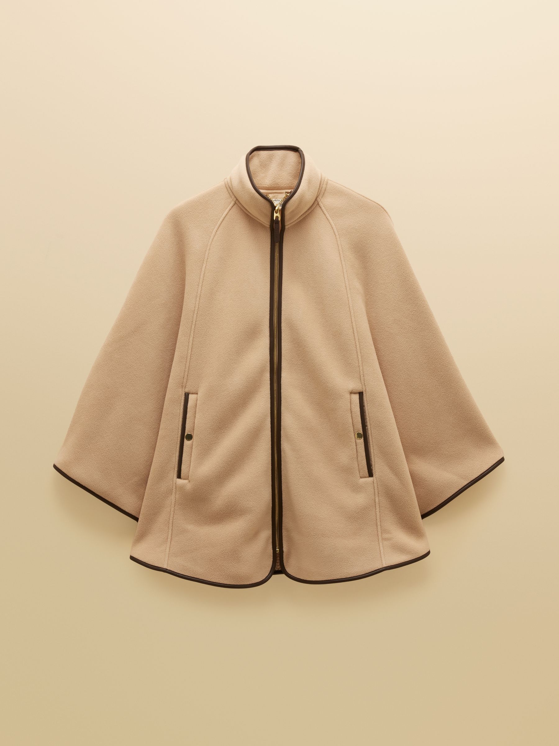 Heritage Cream Polar Fleece Longline Cape - Image 8 of 8