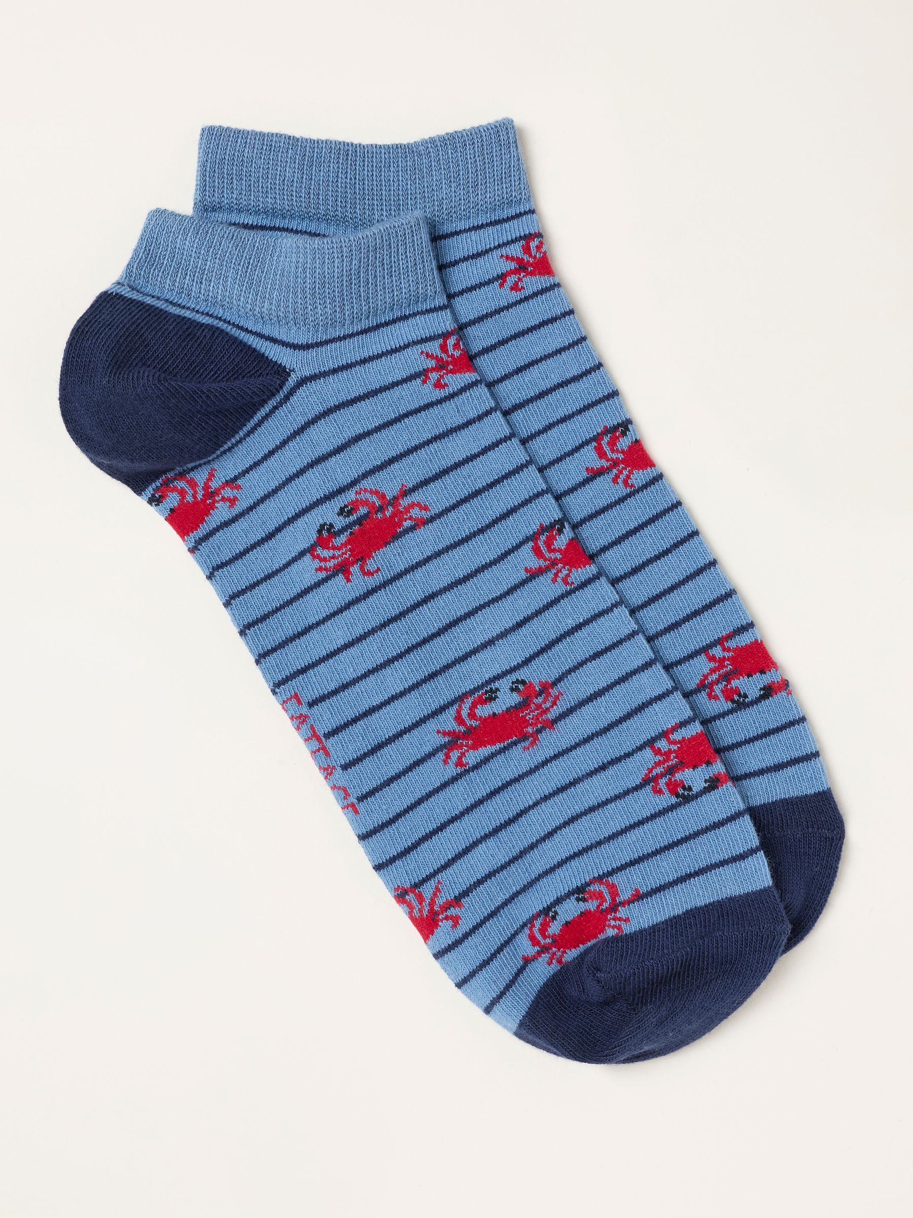 Blue Crab Trainer Socks - Image 1 of 2 Blue Crab Trainer Socks - Image 1 of 2