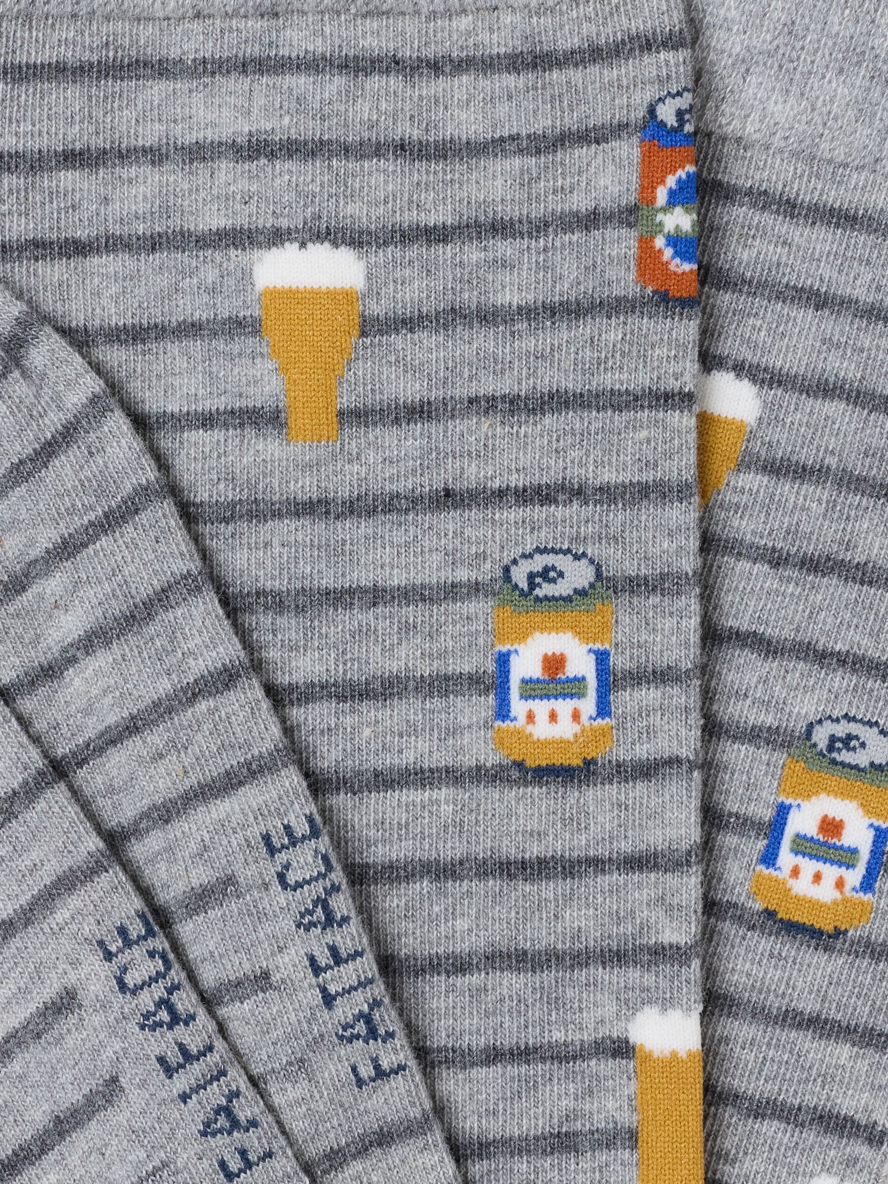 Grey Beer Socks - Image 2 of 2