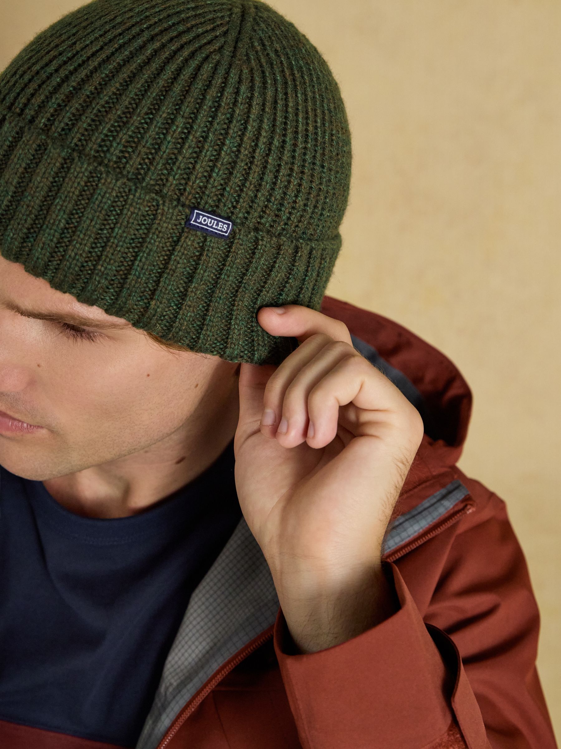 Hammond Green Beanie Hat - Image 2 of 6