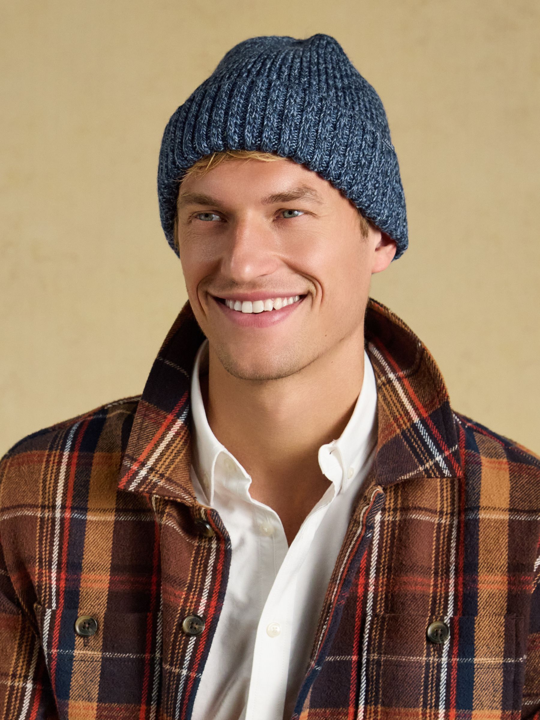 Hammond Blue Beanie Hat - Image 1 of 6