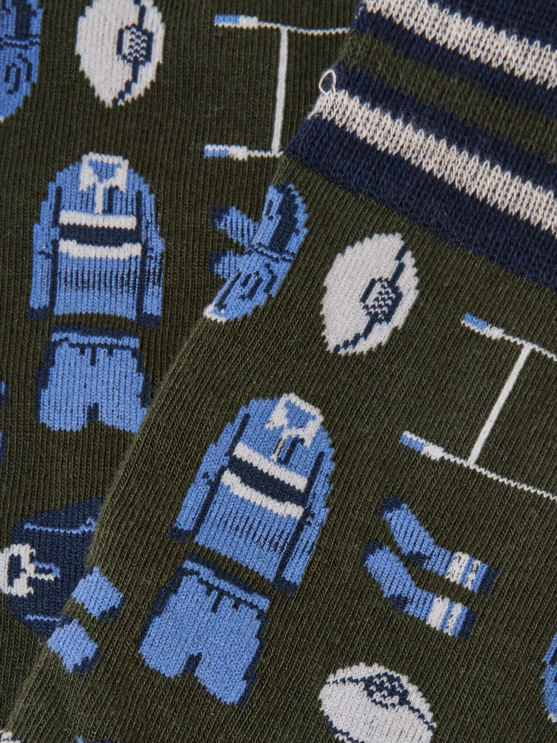 Men's Kingsbury Green Rugby Socks 2 Pack (size 7-12) - Image 2 of 3