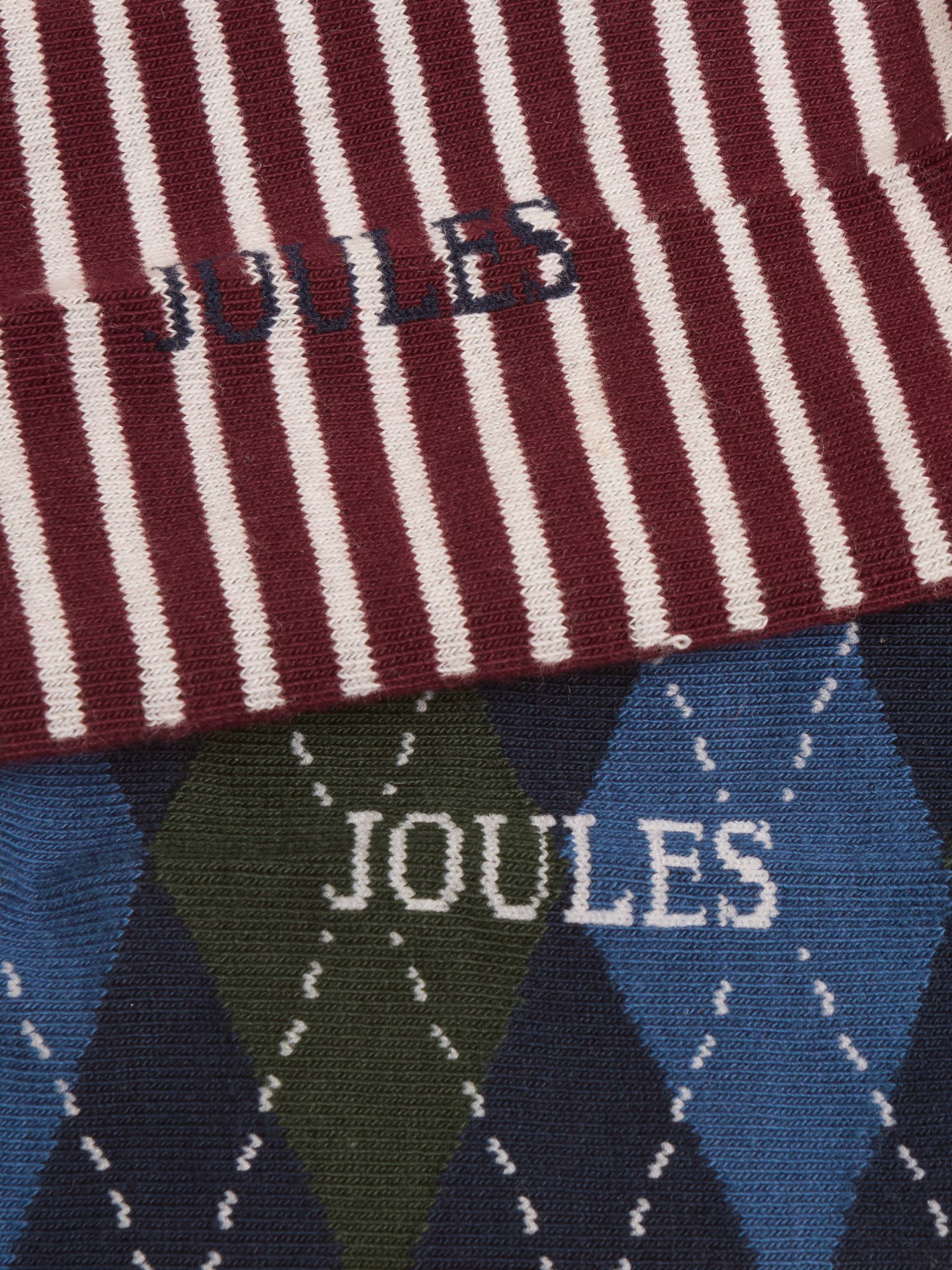 Men's Kingsbury Burgundy Golf Socks 2 Pack (size 7-12) - Image 3 of 3