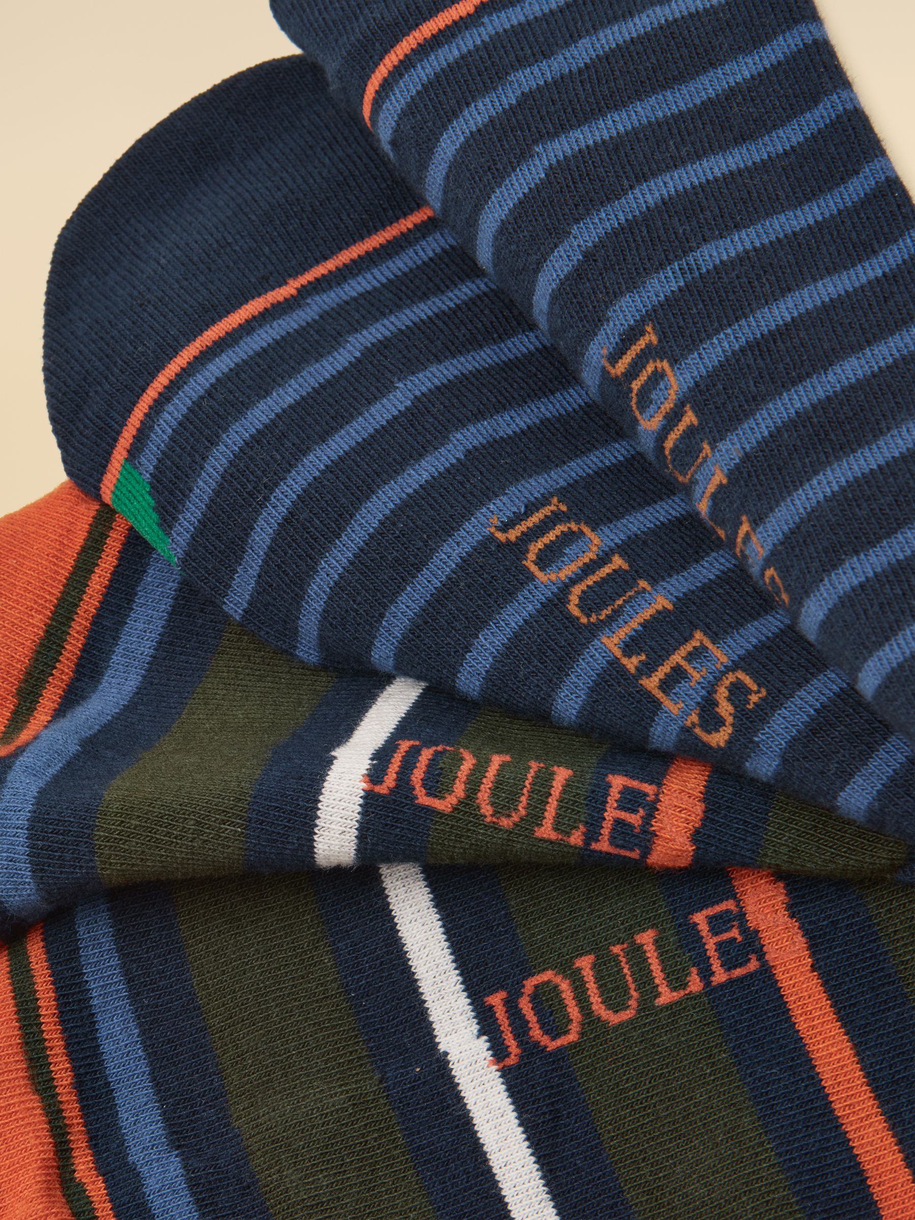 Men's Kingsbury Navy Jonty Fox Socks 2 Pack (size 7-12) - Image 3 of 3