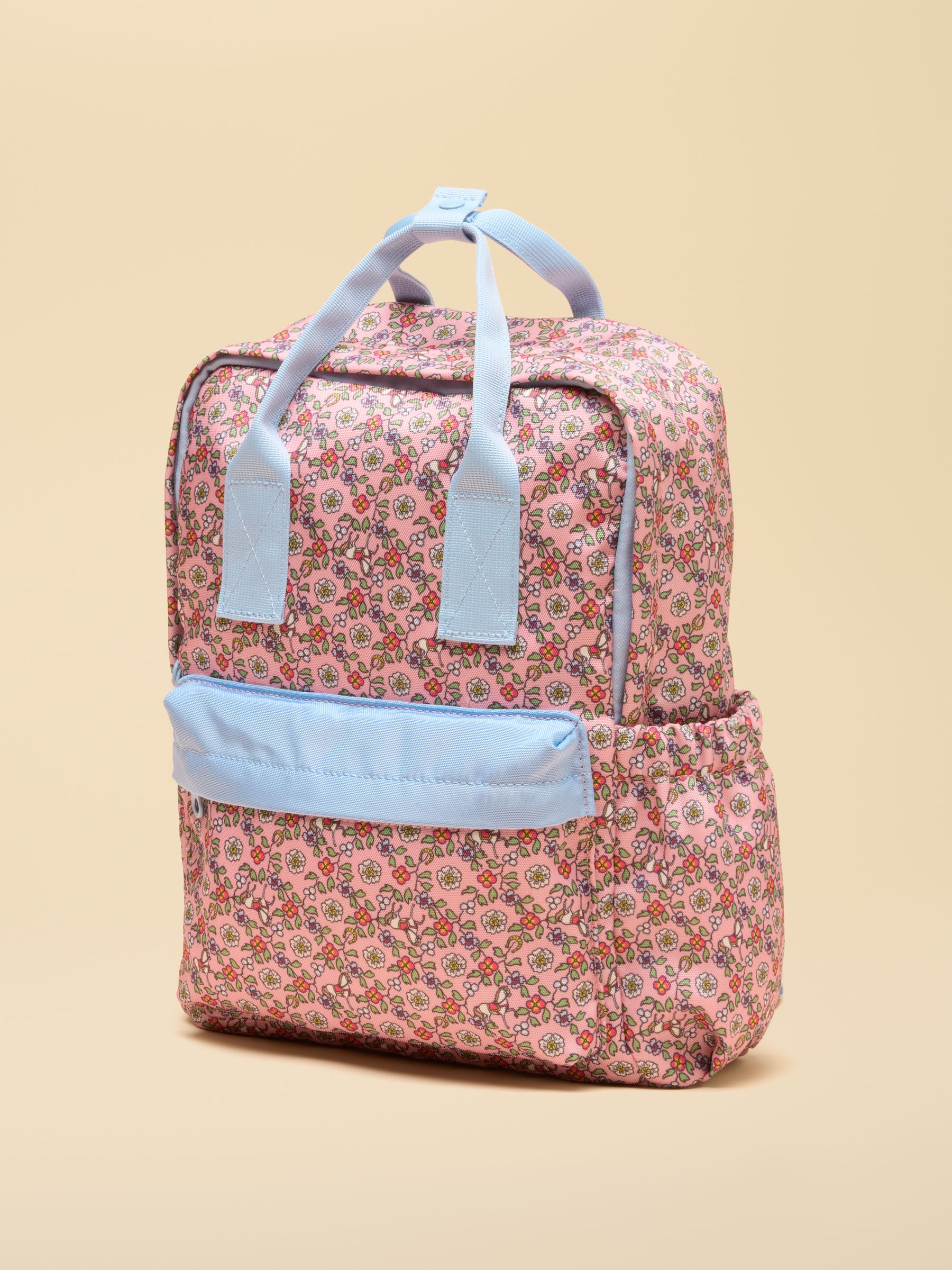 Pink Girls' Ditsy Backpack - Image 1 of 5