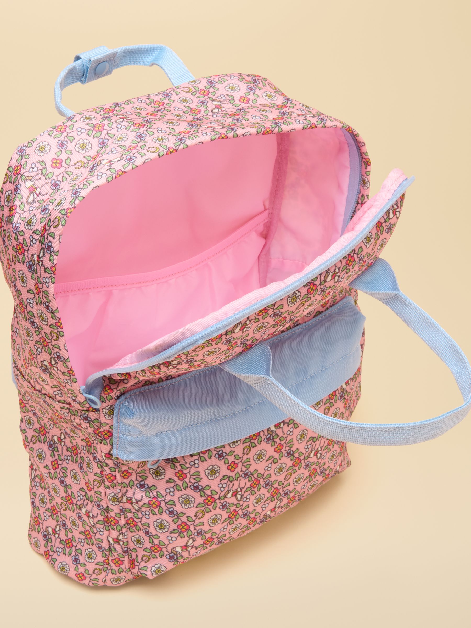 Pink Girls' Ditsy Backpack - Image 3 of 5