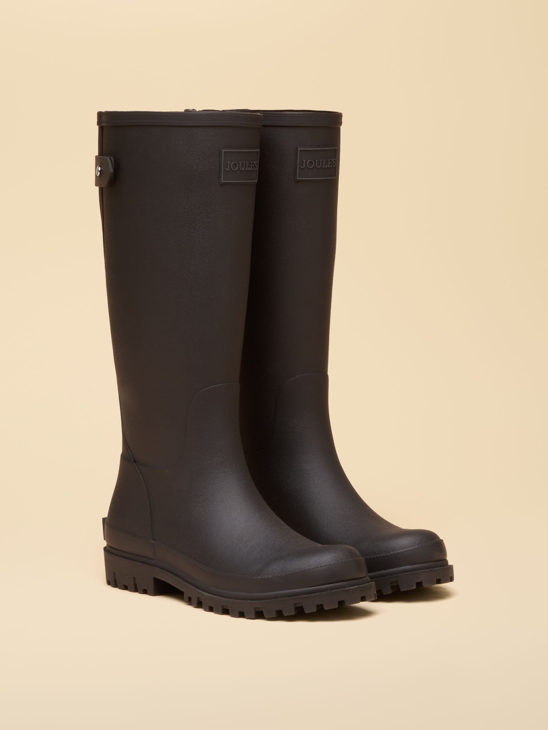 Tall Black Wellies - Image 1 of 6 Tall Black Wellies - Image 1 of 6