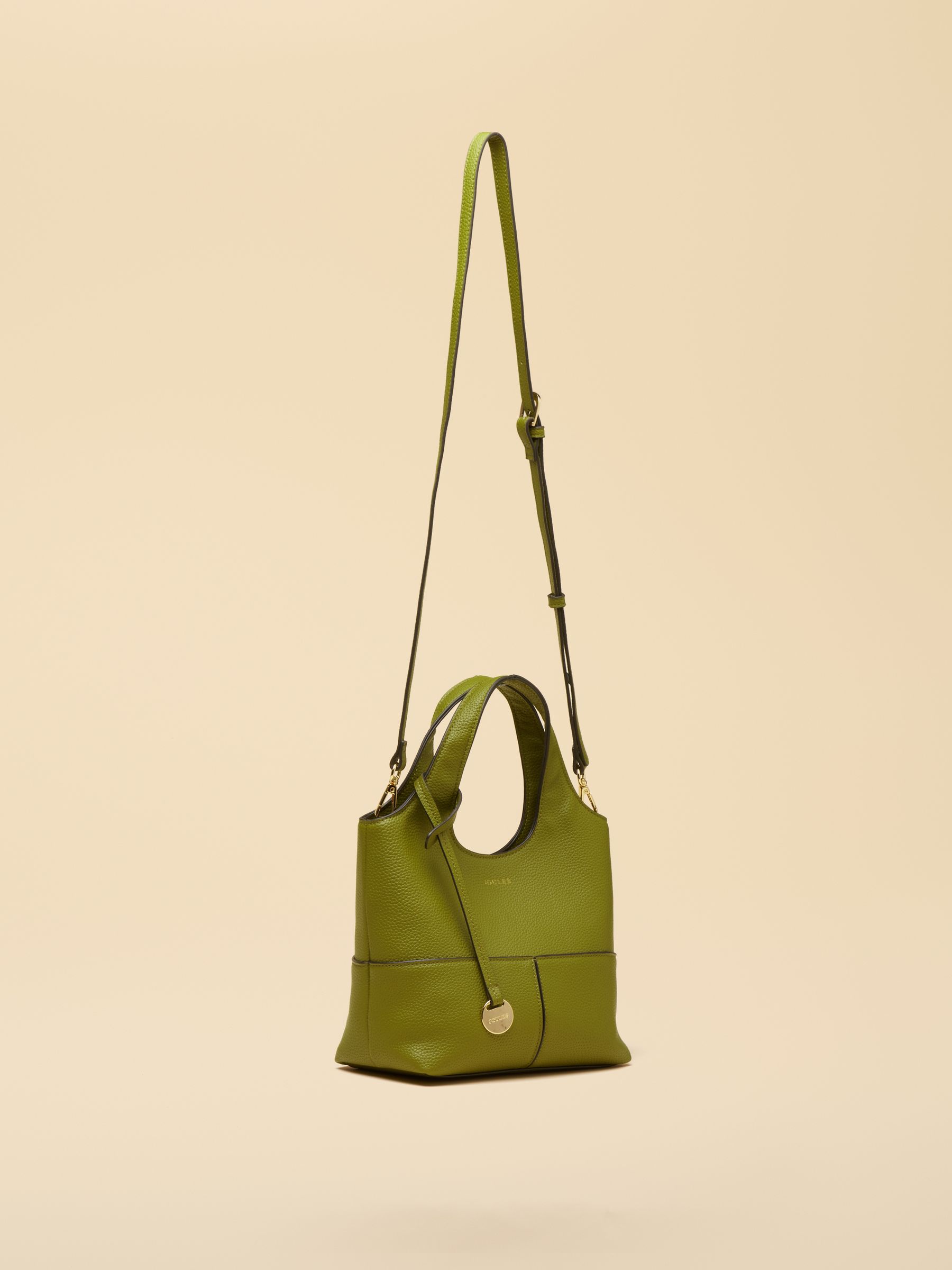 Crossbody Green Tophandle Tote Bag - Image 5 of 9