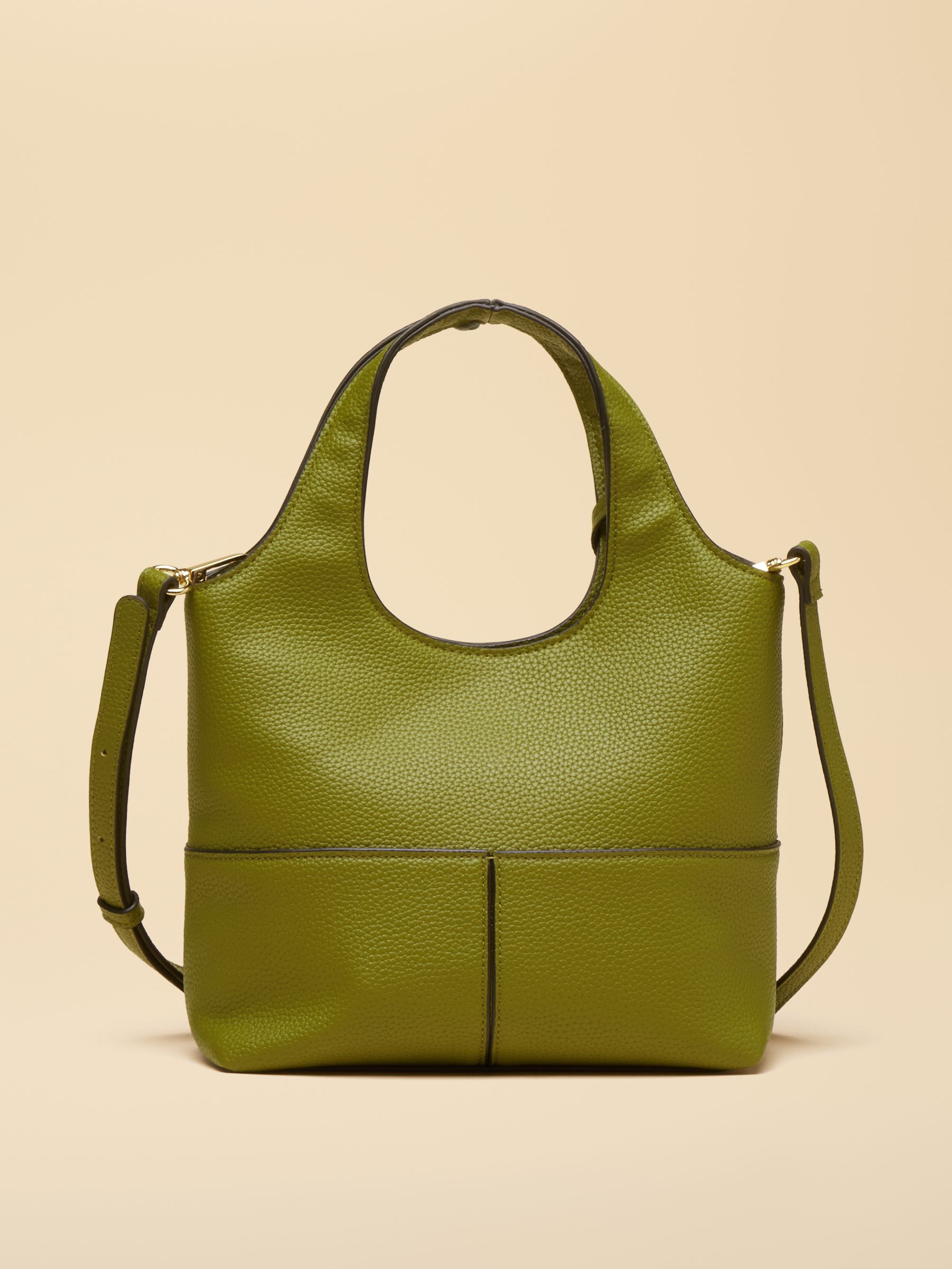 Crossbody Green Tophandle Tote Bag - Image 6 of 9