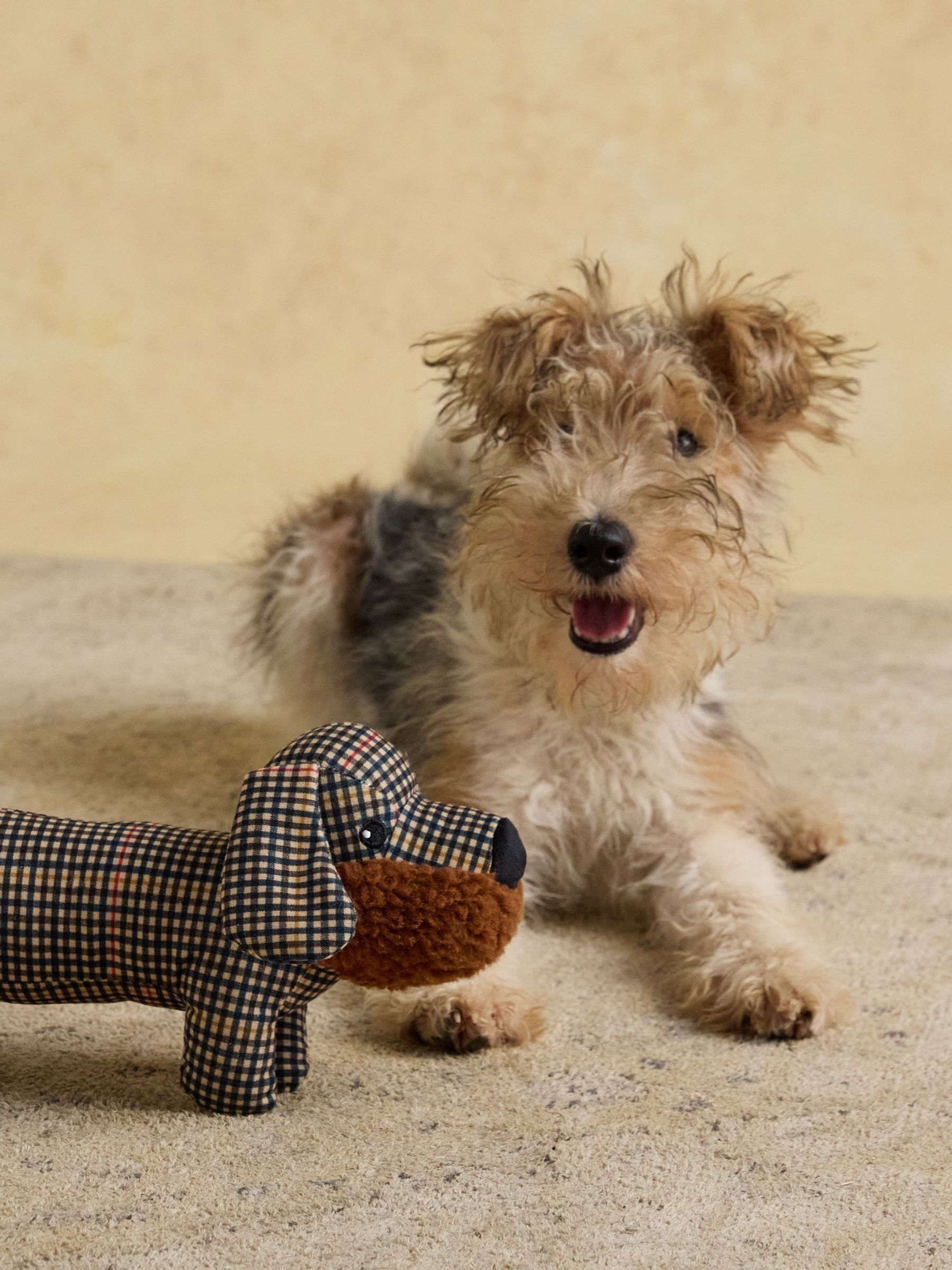 Henson Check Heritage Dog Toy - Image 3 of 9