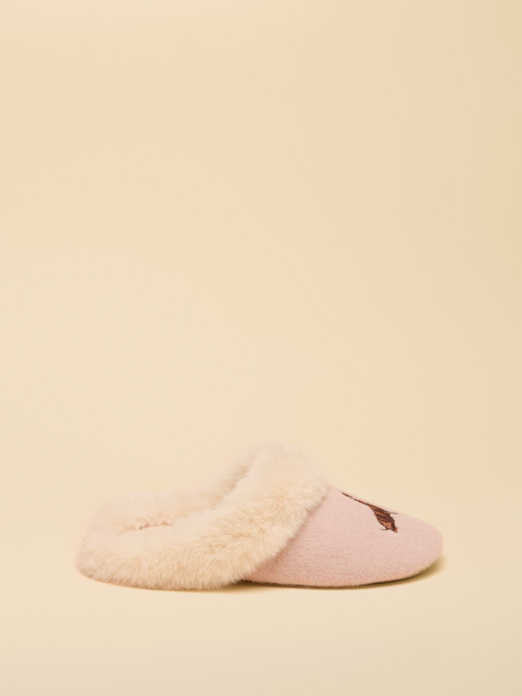 Slippet Luxe Pink Dog Slipper - Image 3 of 6