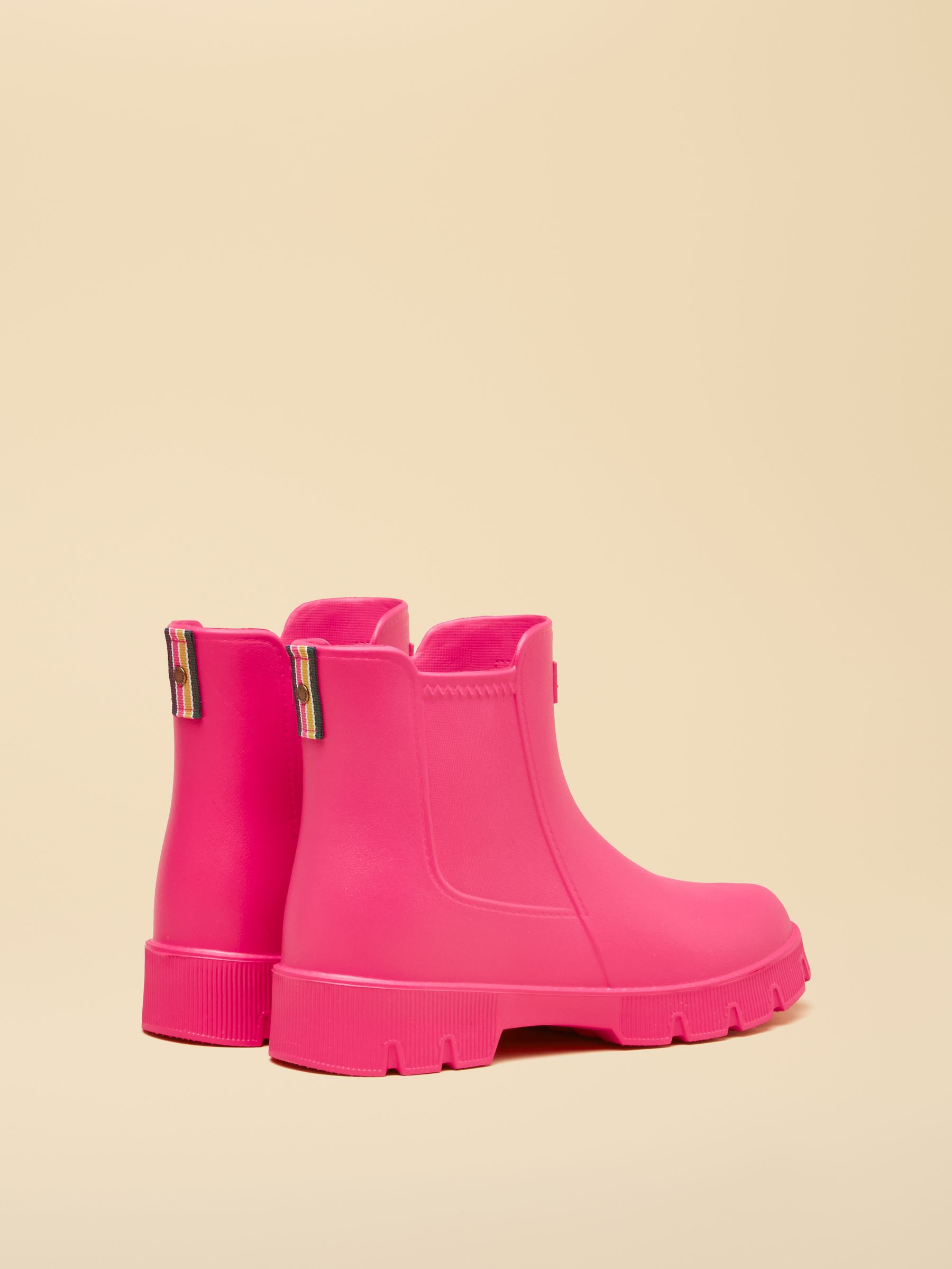 Raindance Bright Pink EVA Lightweight Ankle Wellies - Image 2 of 6