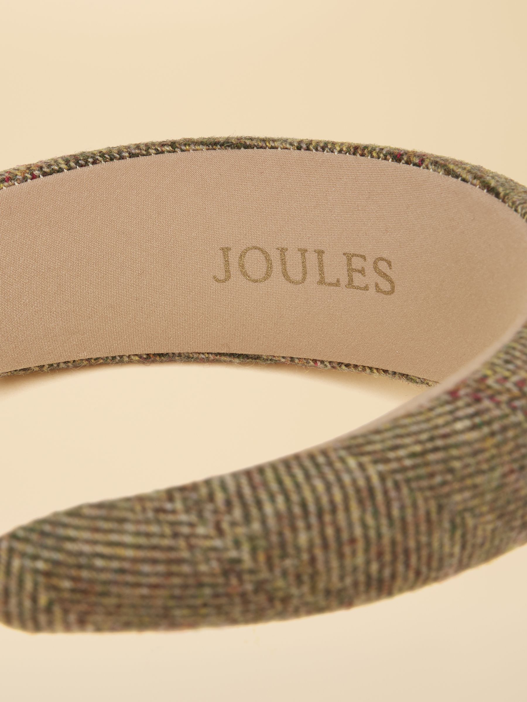 Tessie Green Tweed Headband - Image 4 of 7