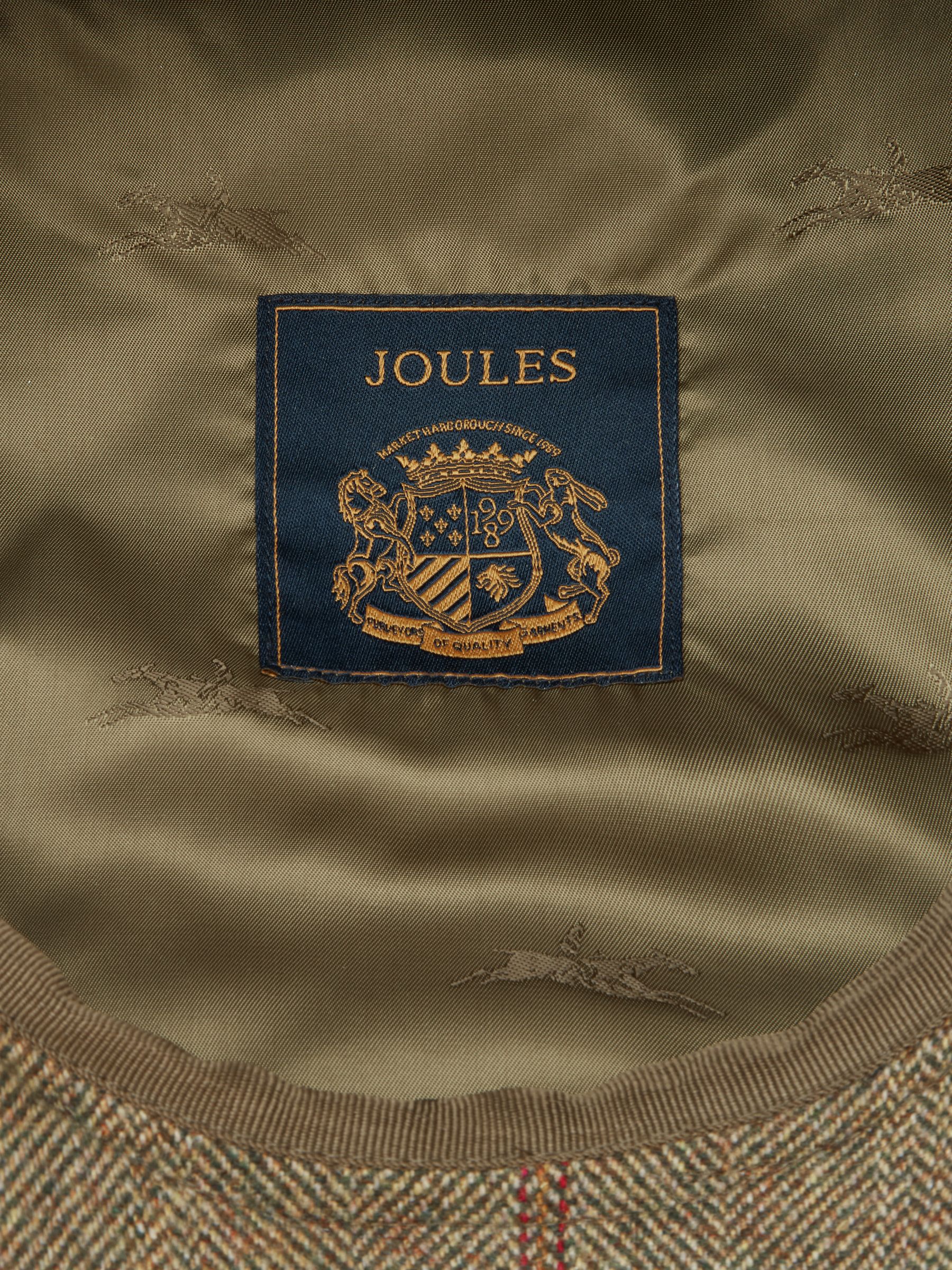 Harrogate Khaki Tweed Baker Boy Cap - Image 8 of 8