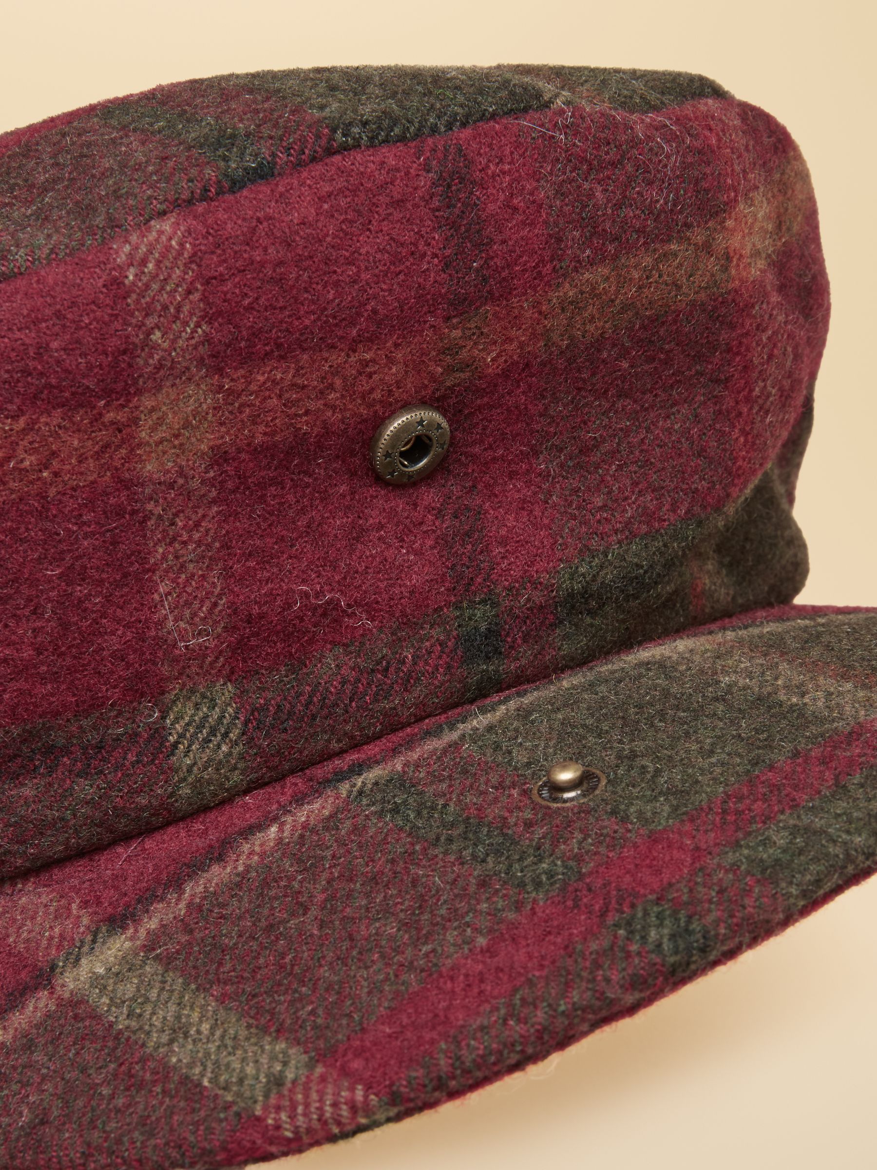 Ashby Berry Tweed Flat Cap - Image 6 of 7