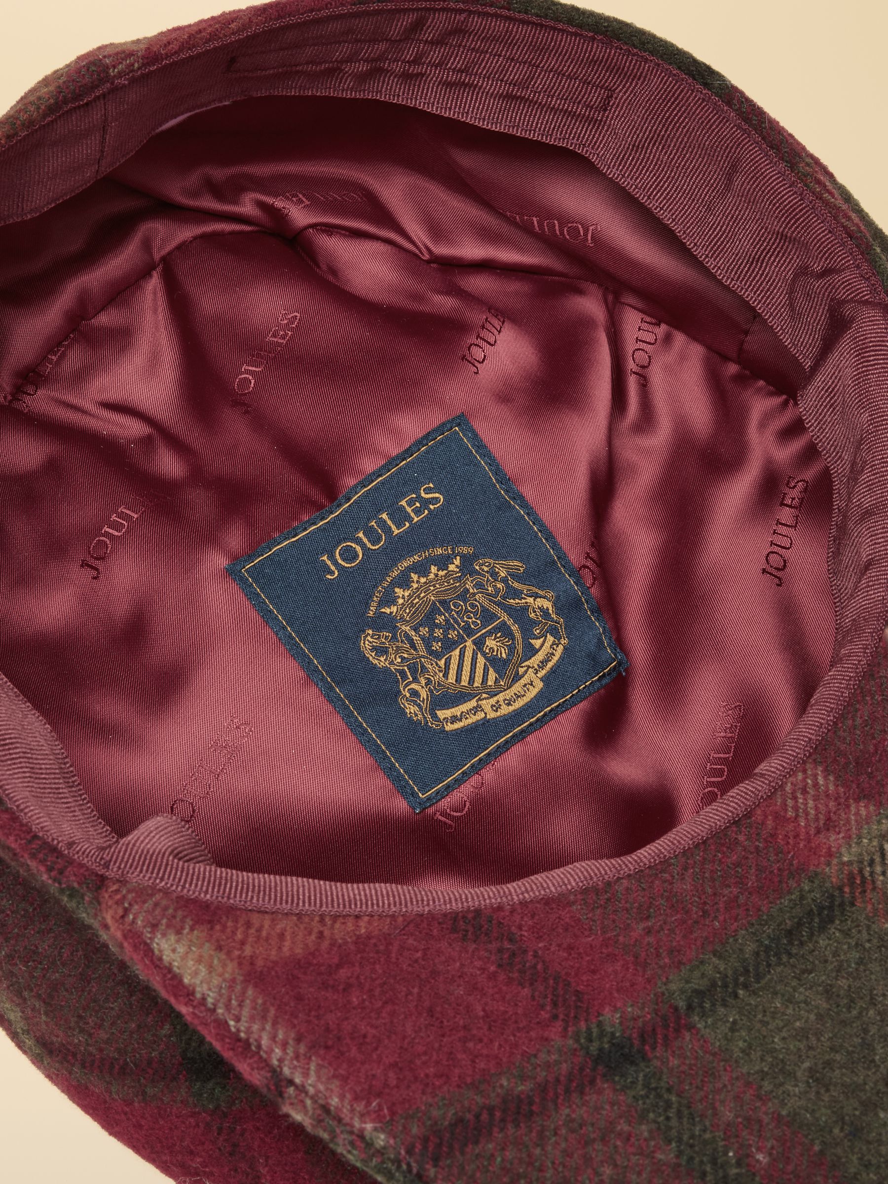 Ashby Berry Tweed Flat Cap - Image 7 of 7 Ashby Berry Tweed Flat Cap - Image 7 of 7