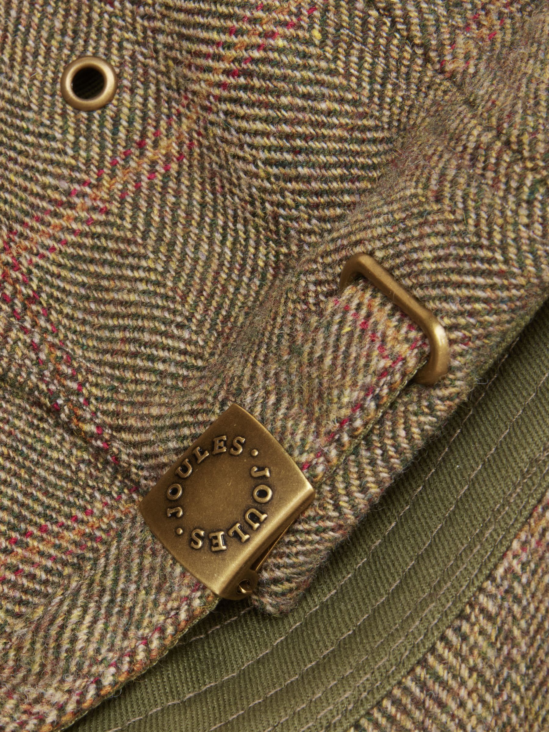 Perry Khaki Tweed Baseball Cap - Image 6 of 7