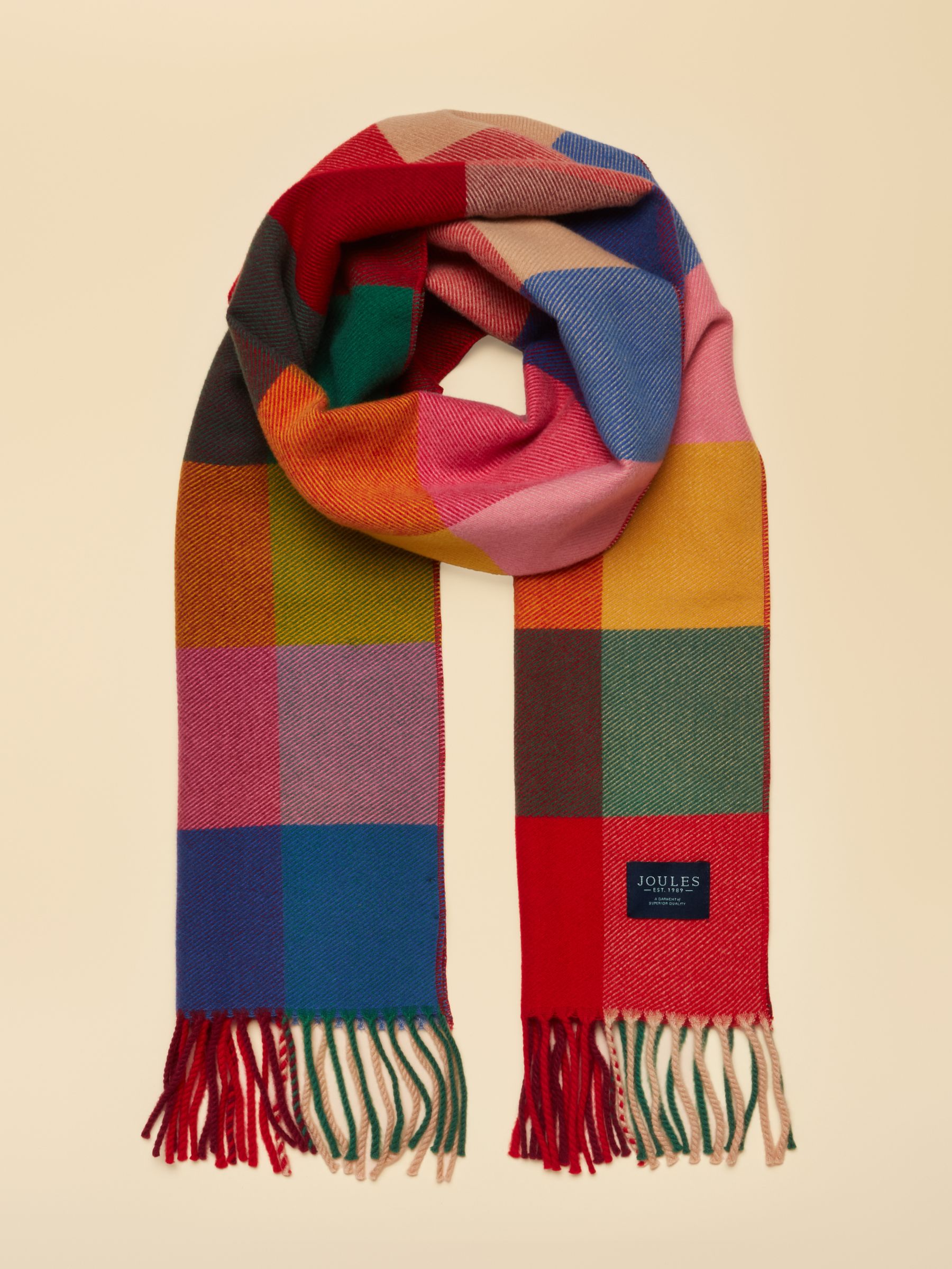 Langtree Bright Gingham Scarf - Image 1 of 8