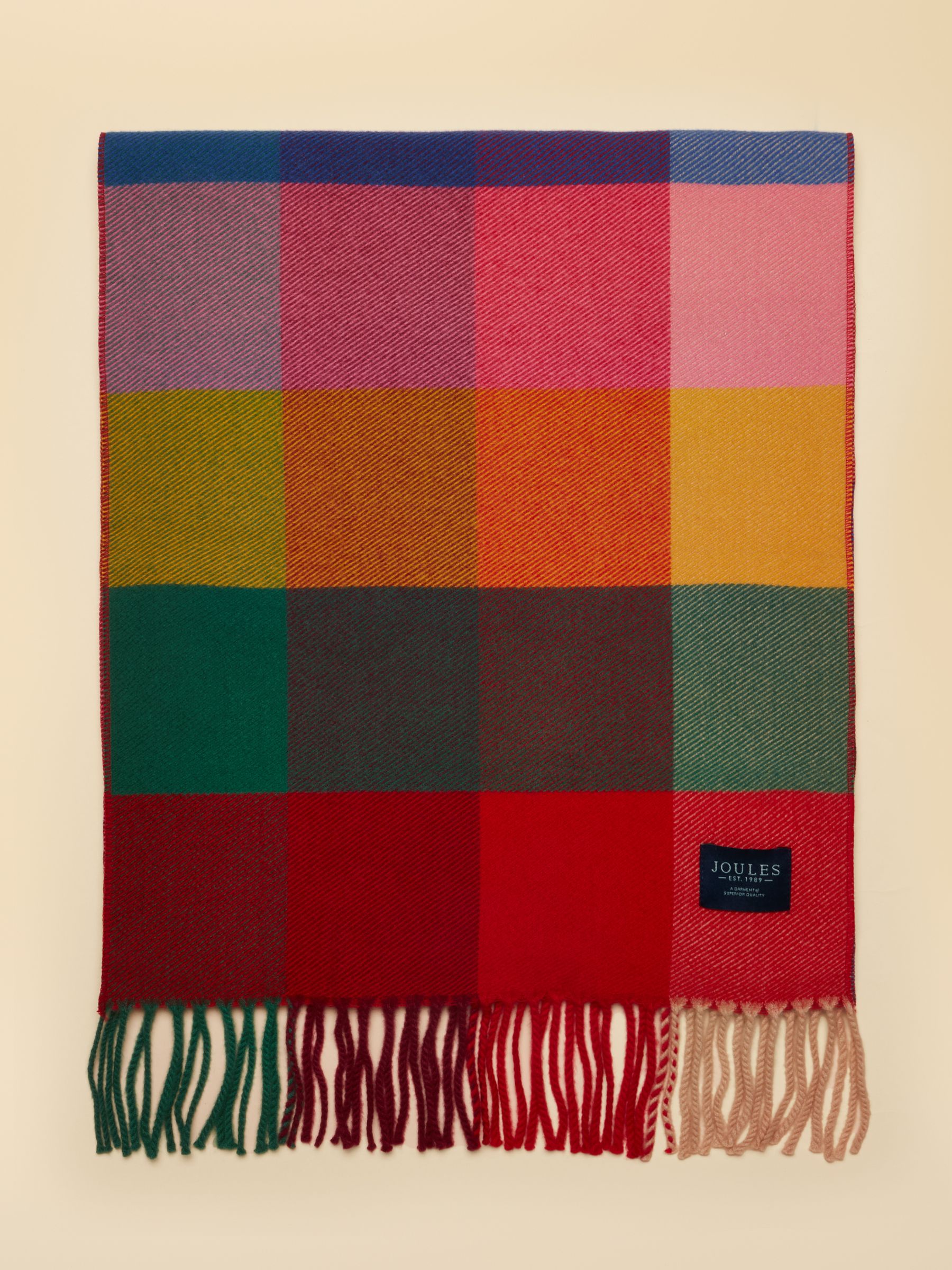 Langtree Bright Gingham Scarf - Image 6 of 8