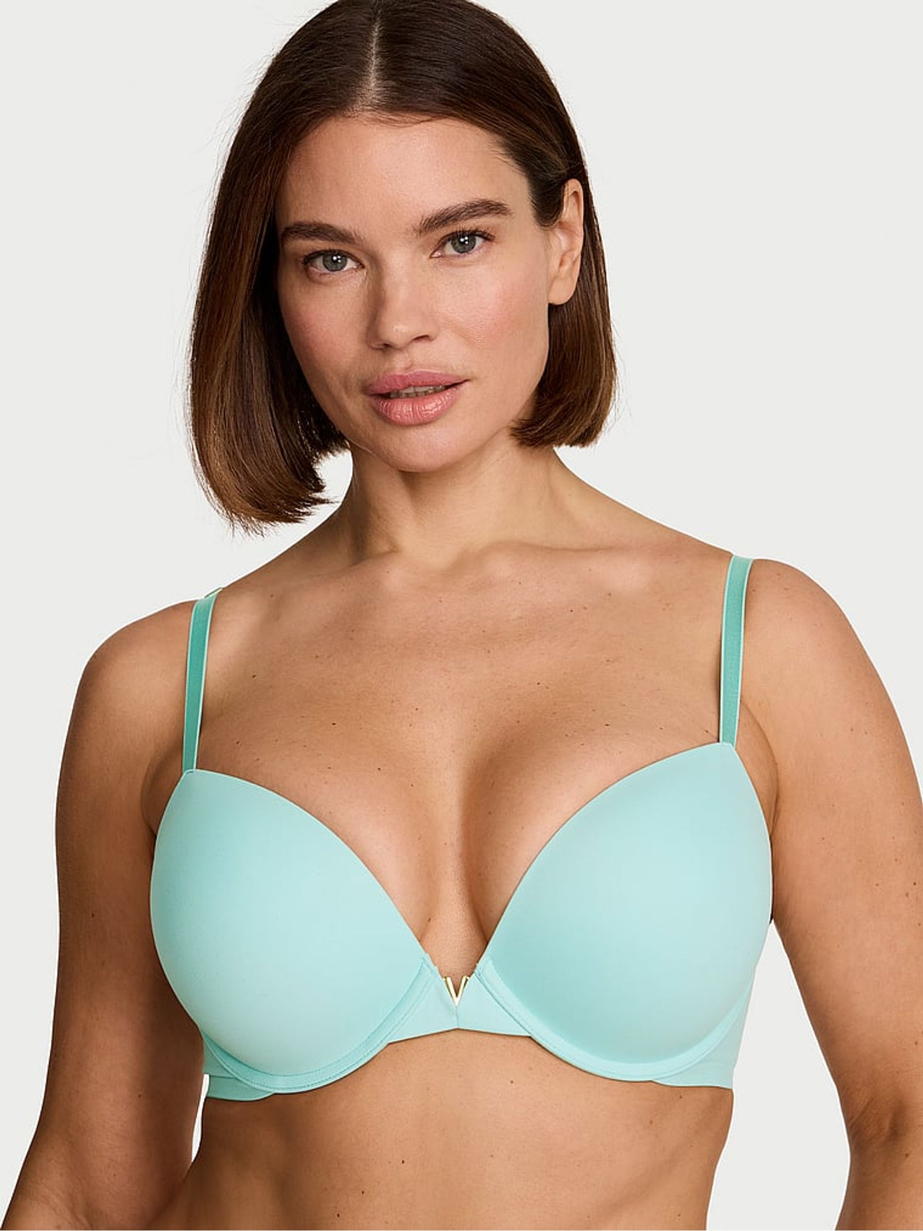 Canal Blue Push Up Bra - Image 1 of 2